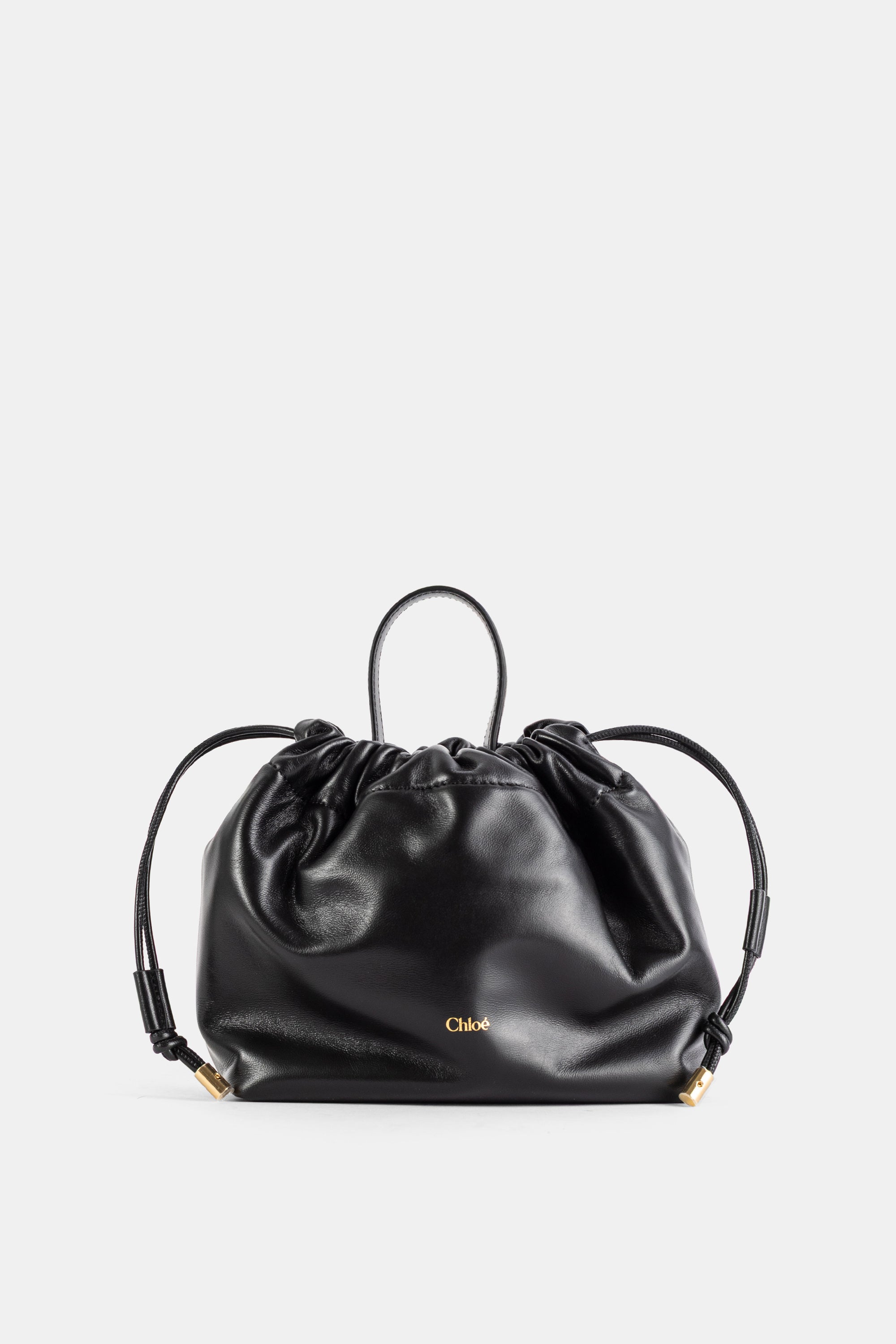 Chloé Icons Clutch in Black Lambskin Nappa Chloé | Actuel B