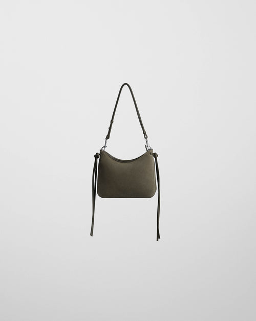 Petit sac Gig en daim sauge