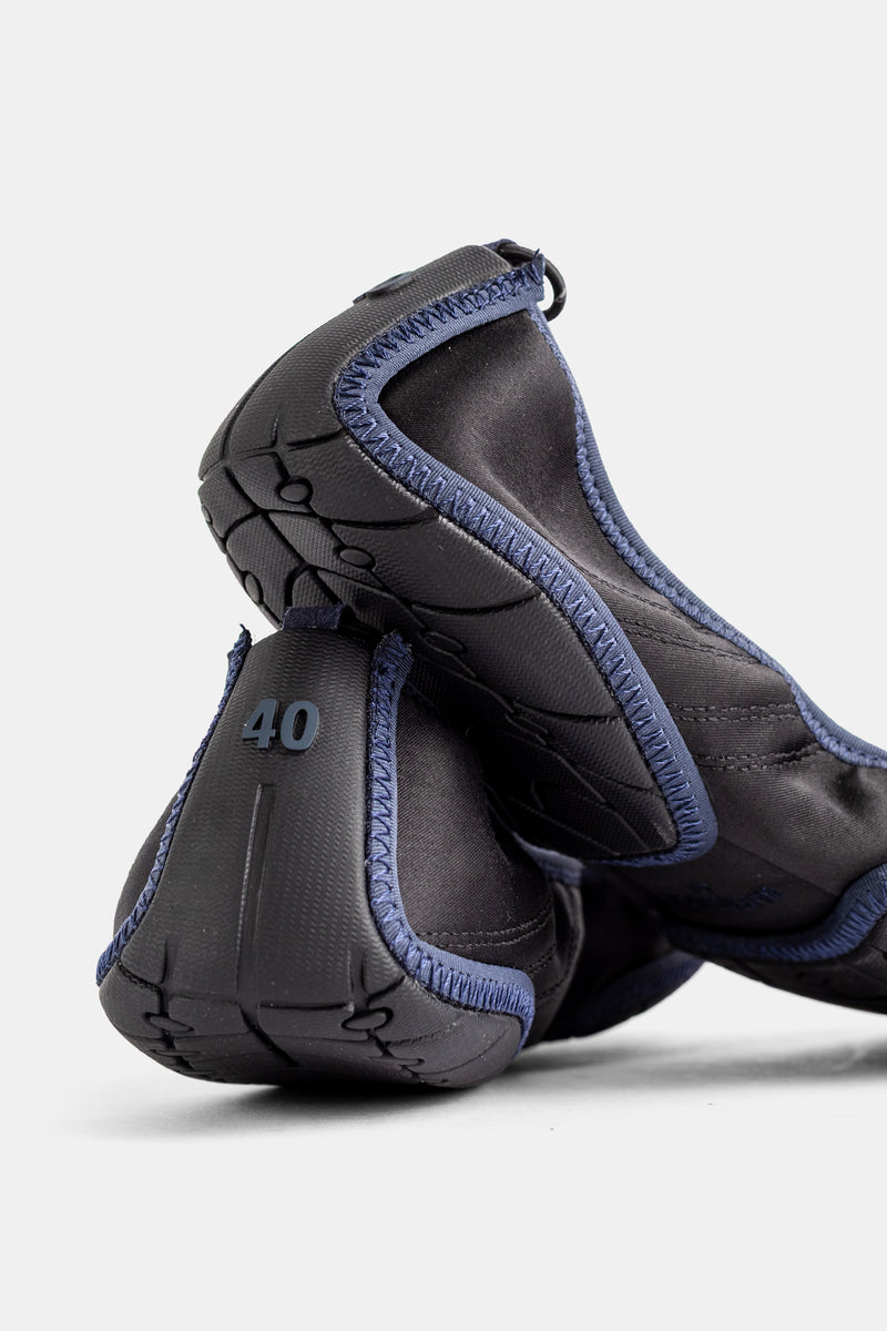 Balenciaga ballerines sneakers paire posée semelles visibles taille 40 gravée liseré bleu marine cousu