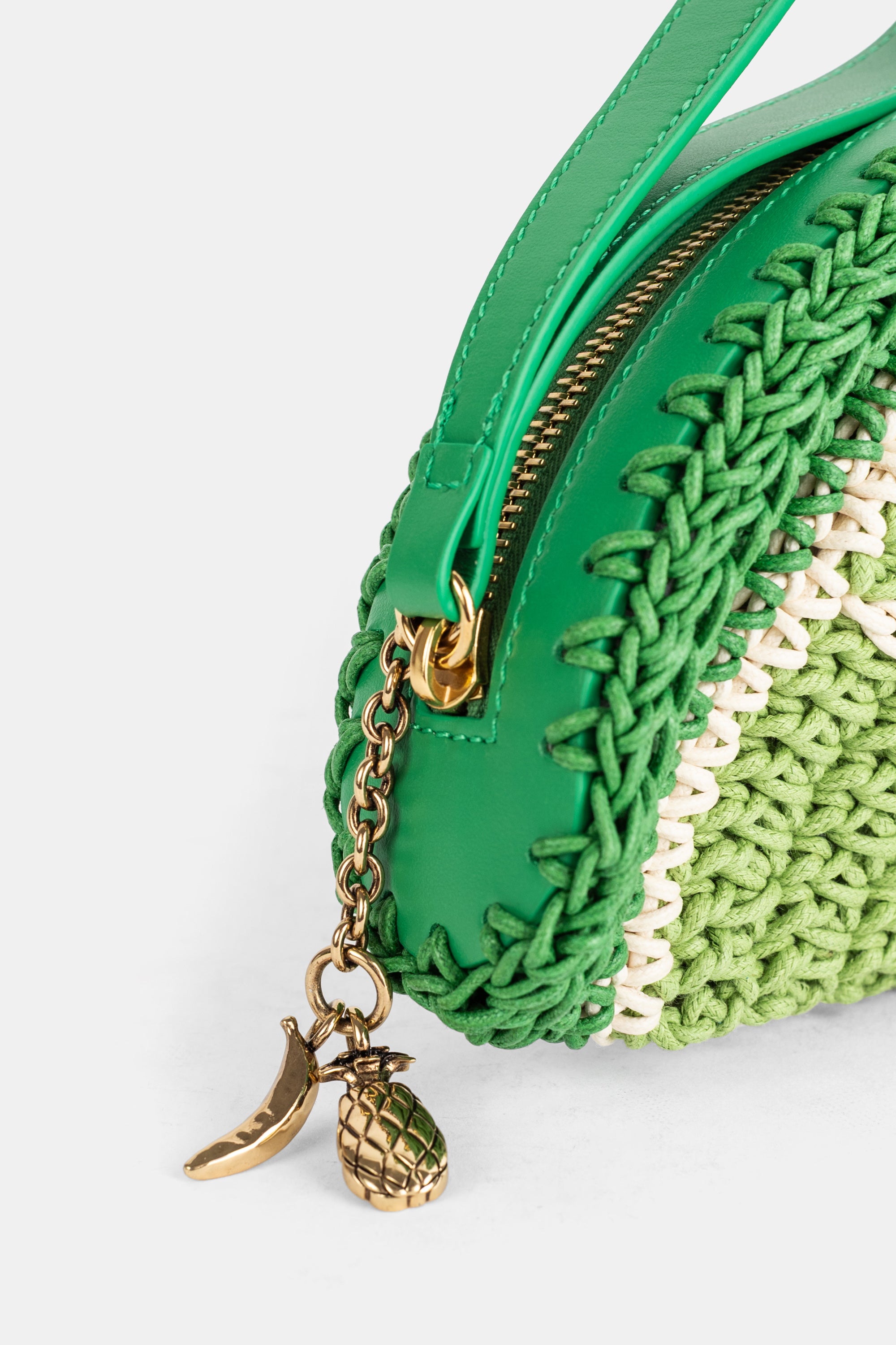 Chloé Tropicus クロシェ クラッチバッグ ライムグリーン | Actuel B