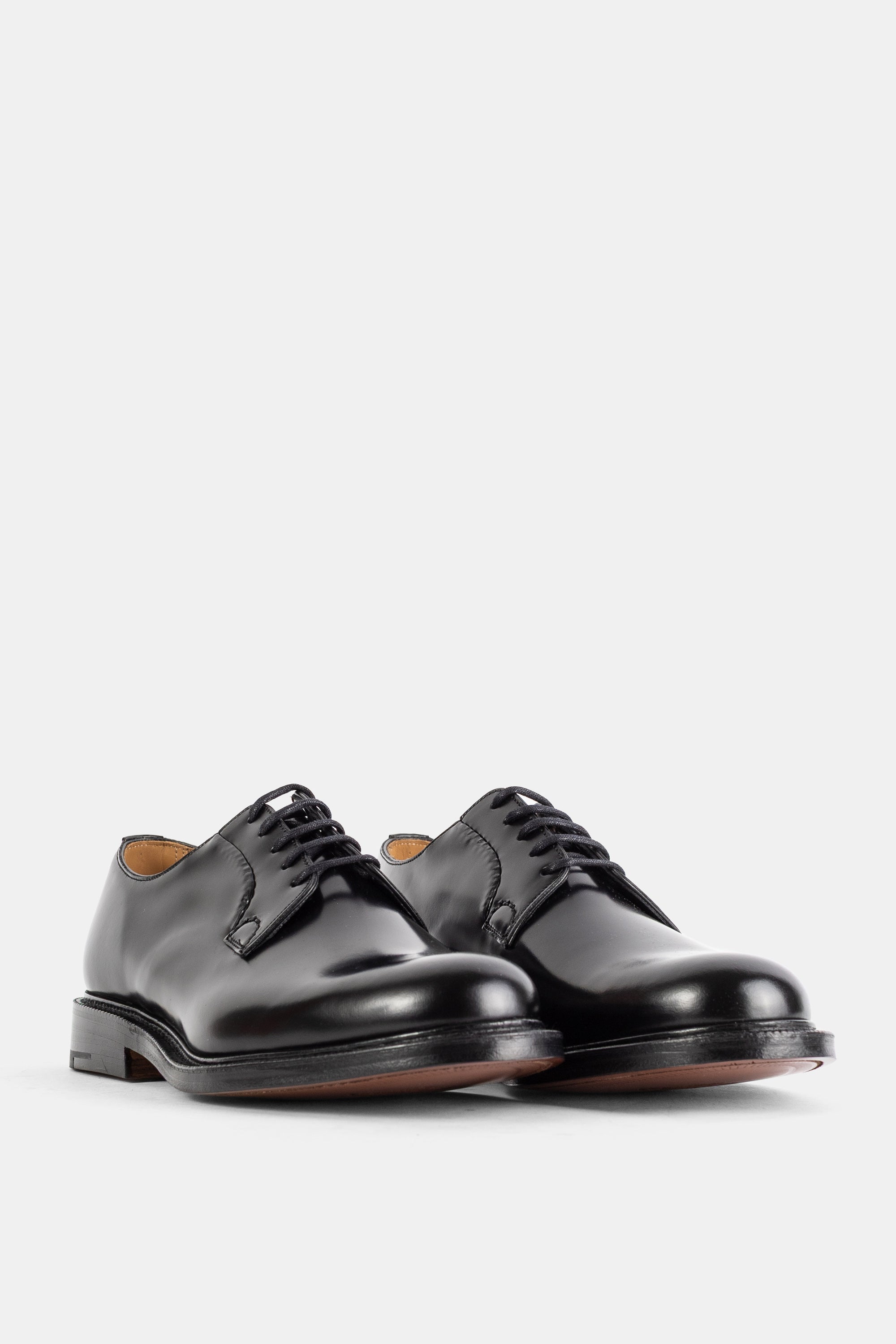 靴 Church's SHANNON W BLACK 39 Church's Shannon Leather Derby
