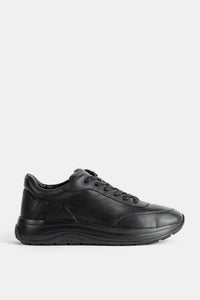 Sneakers Hi-Light aus schwarzem Nappaleder - UK 6