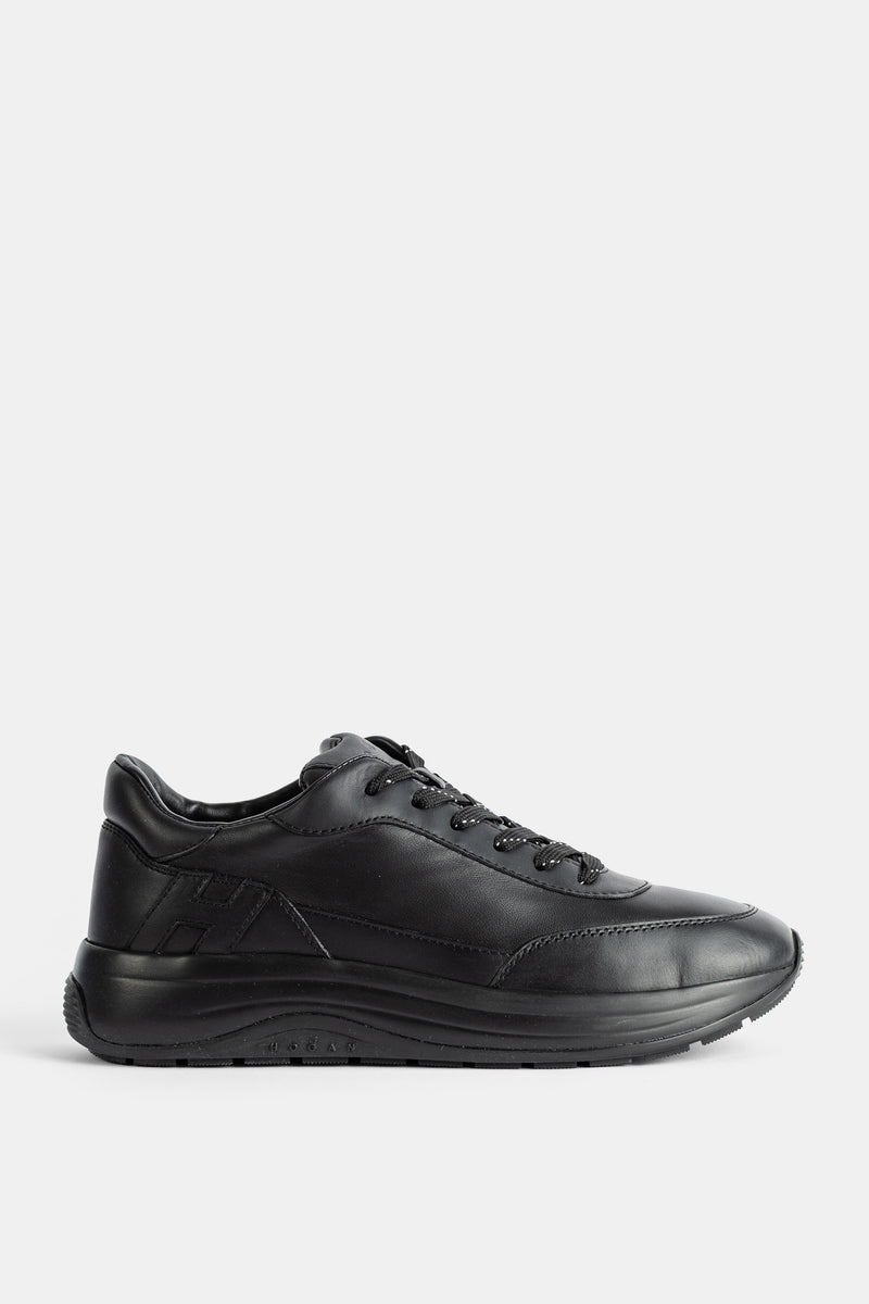 Sneakers Hi-Light en cuir nappa noir Hogan