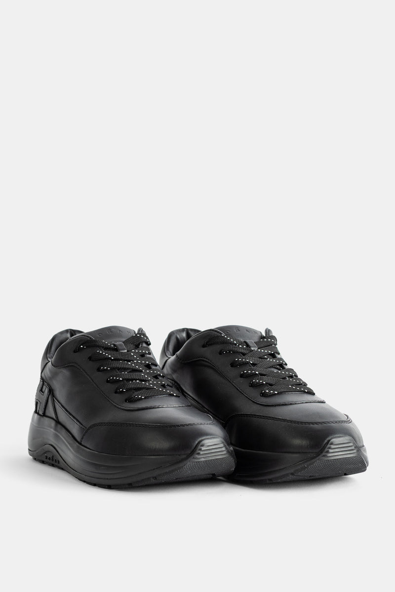 Sneakers Hi-Light en cuir nappa noir Hogan