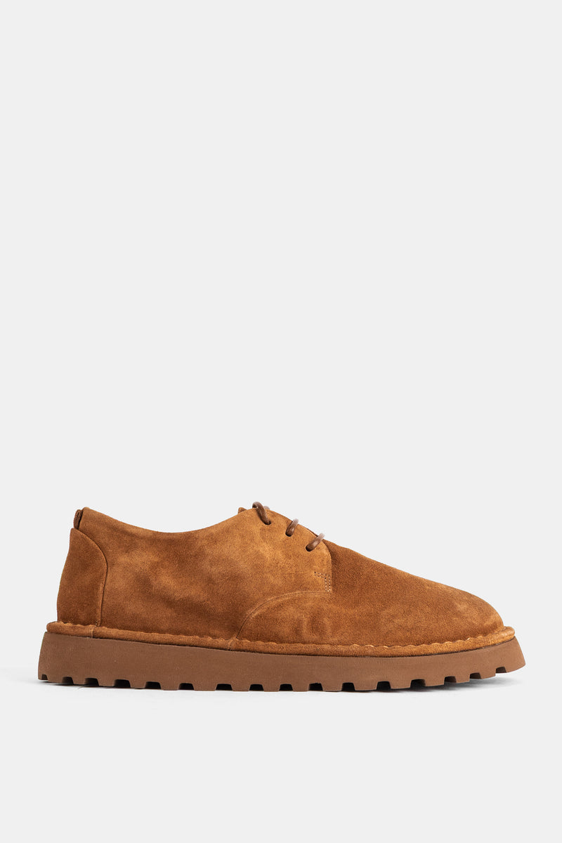 Derbies Sancrispa Alta Pomice en cuir cognac