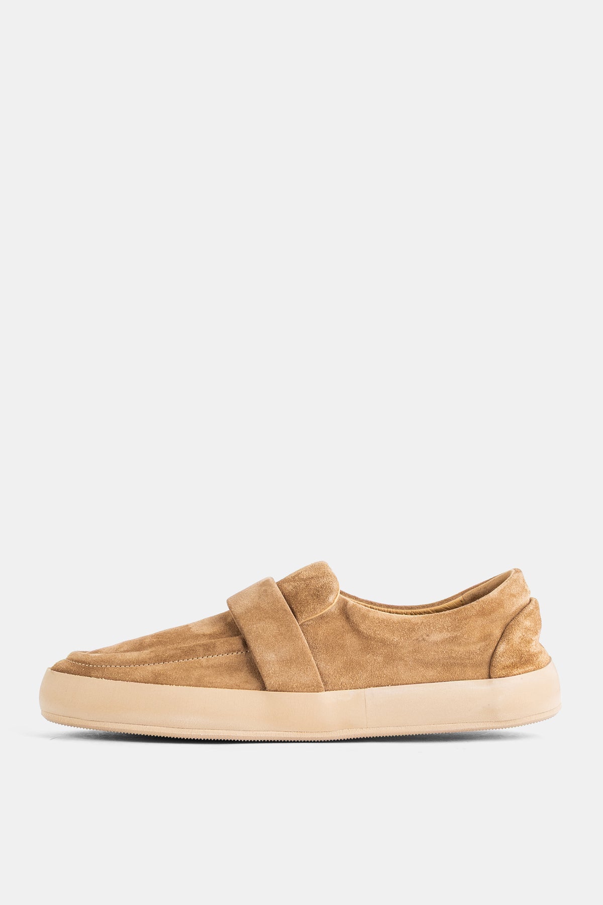 Mocassins Guarnello en cuir noisette