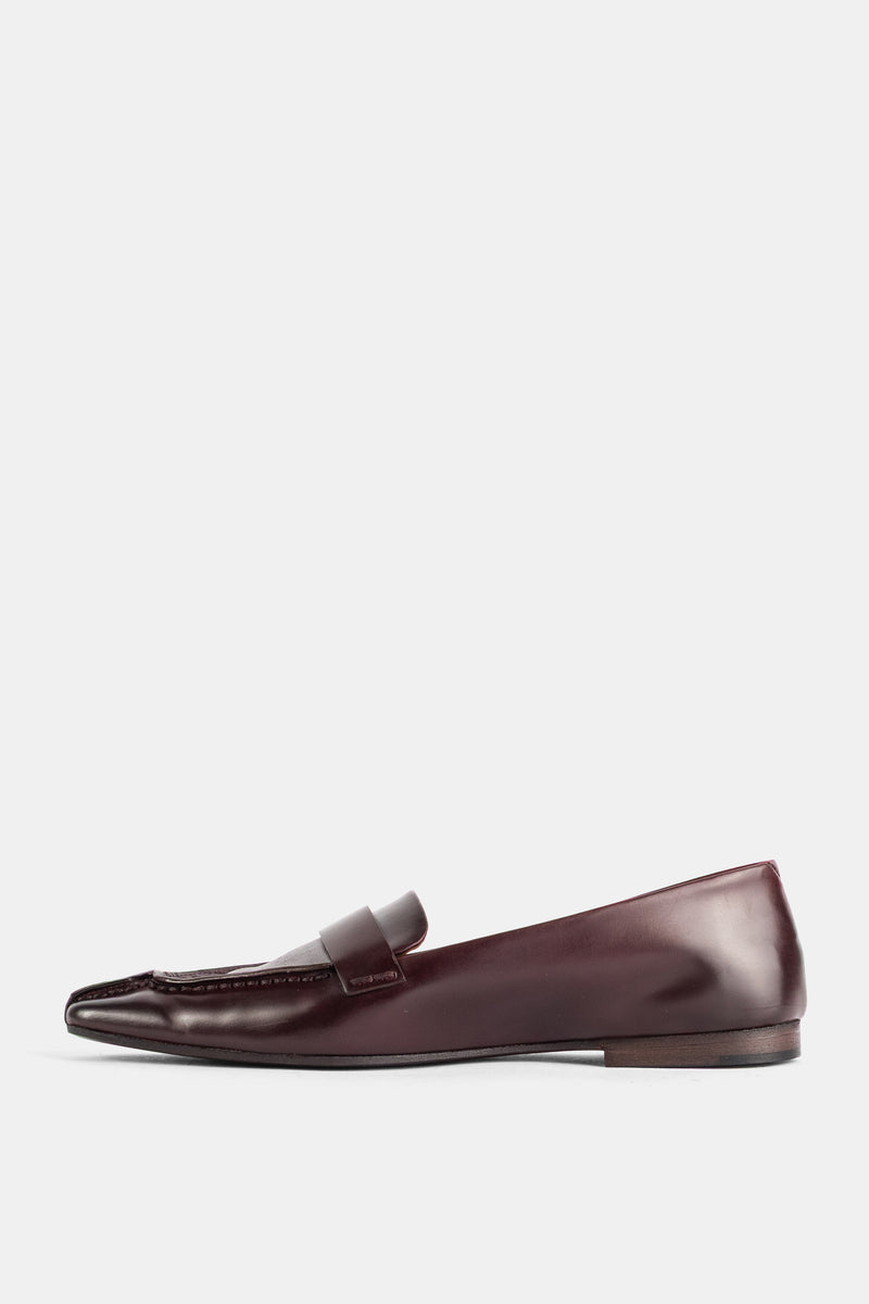 Mocassins Colma en cuir marron