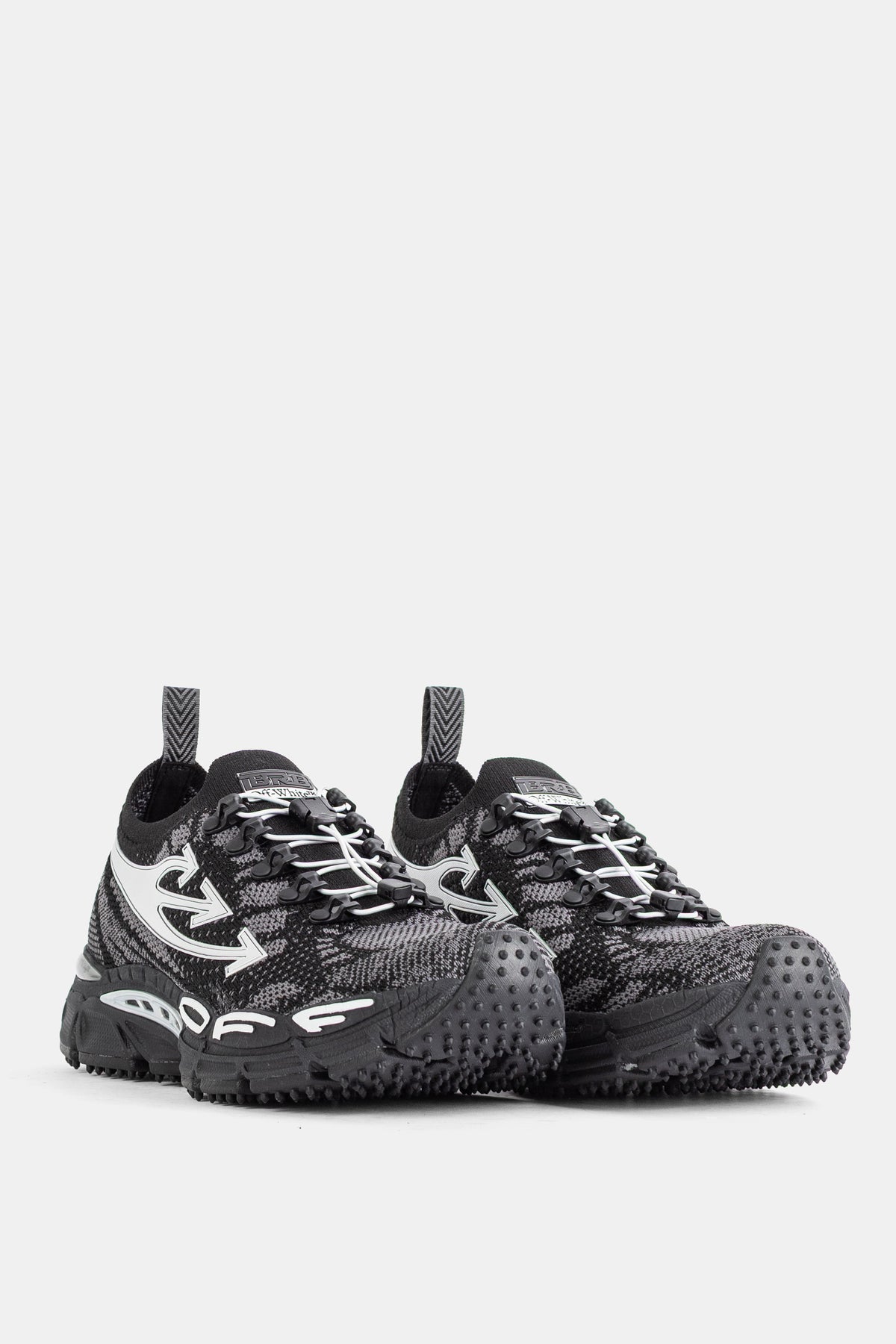 Baskets Knit Be Right Back Knit Noir / Argenté