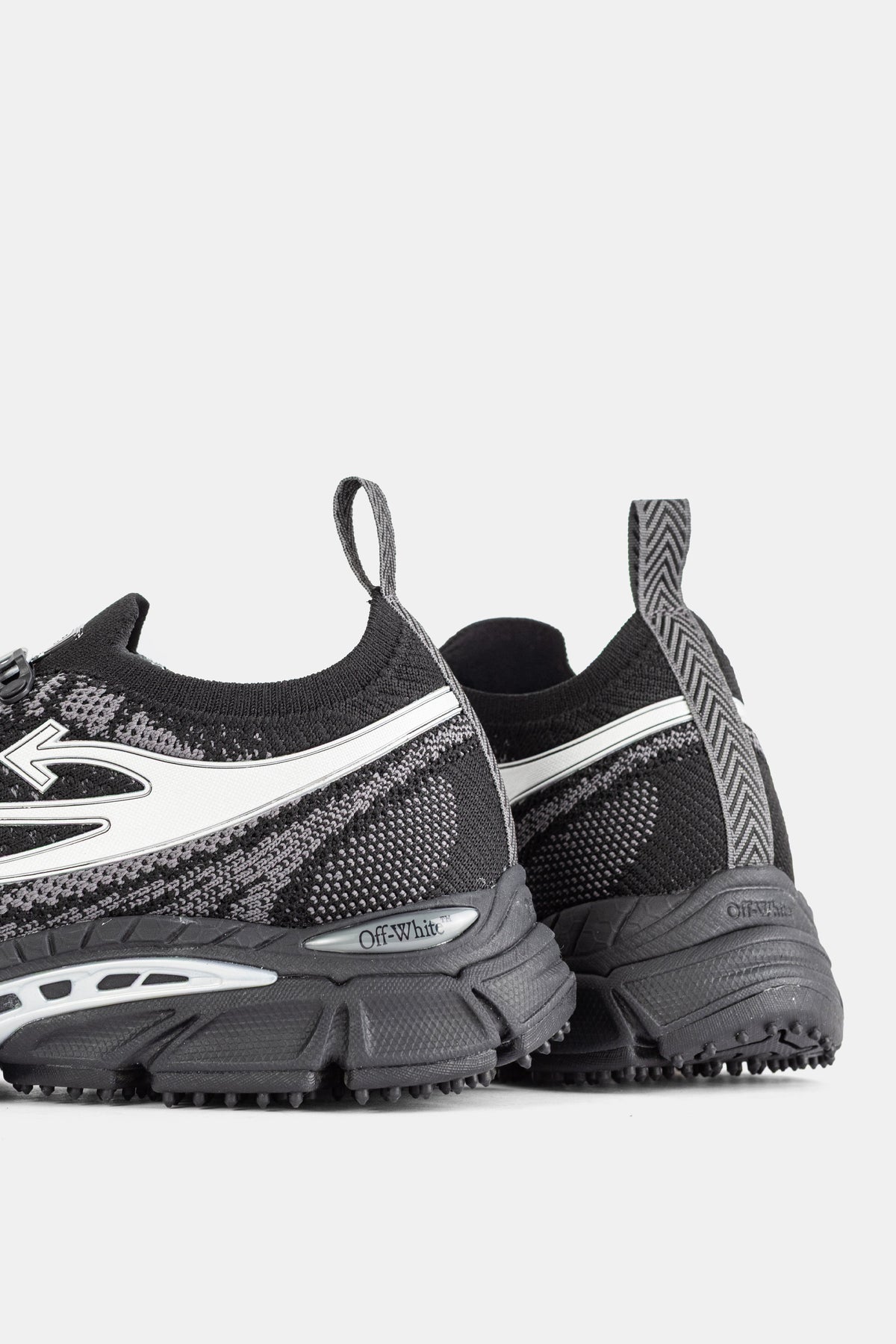 Baskets Knit Be Right Back Knit Noir / Argenté