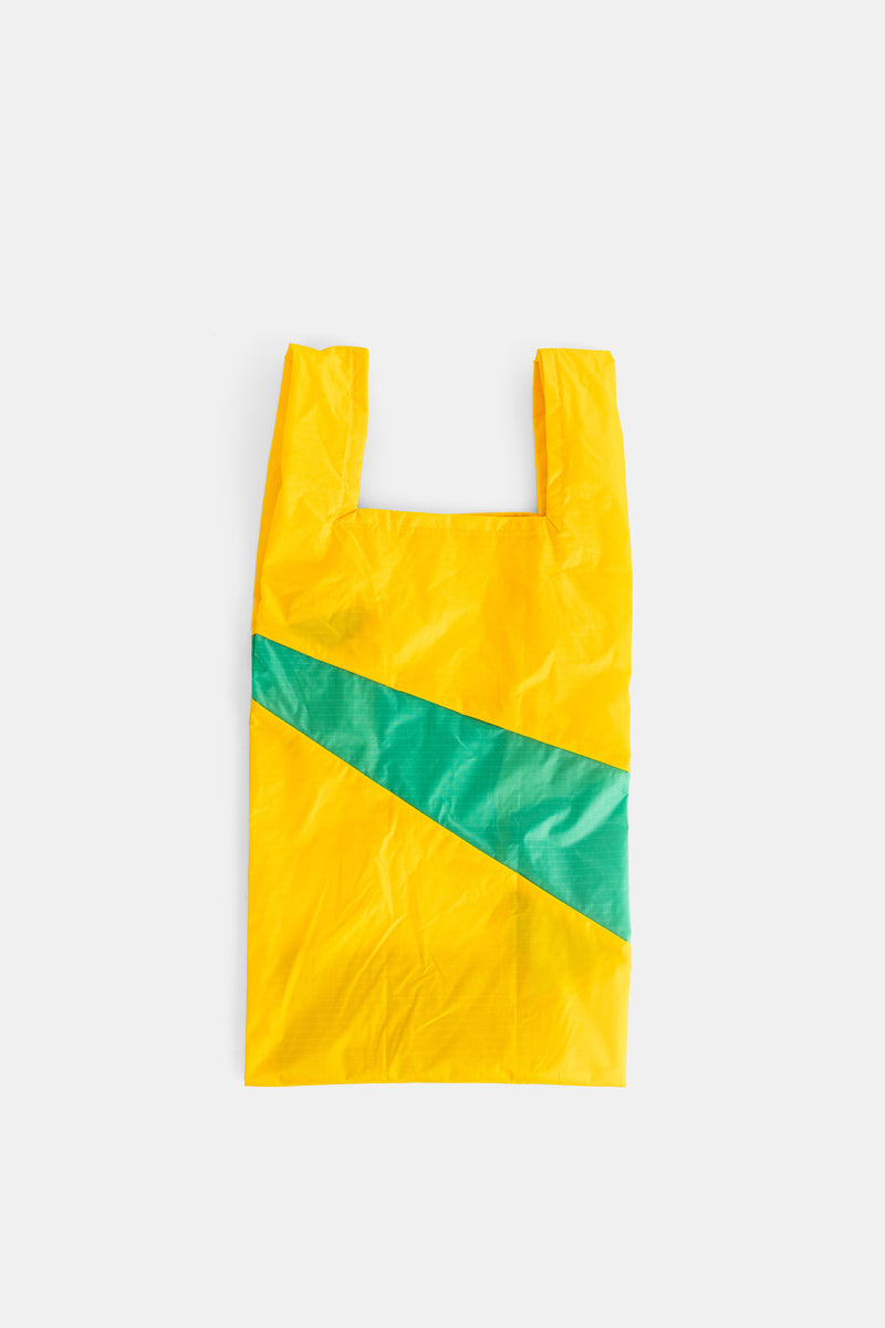 Cabas The New Shopping Bag M jaune tournesol et vert Susan Bijl