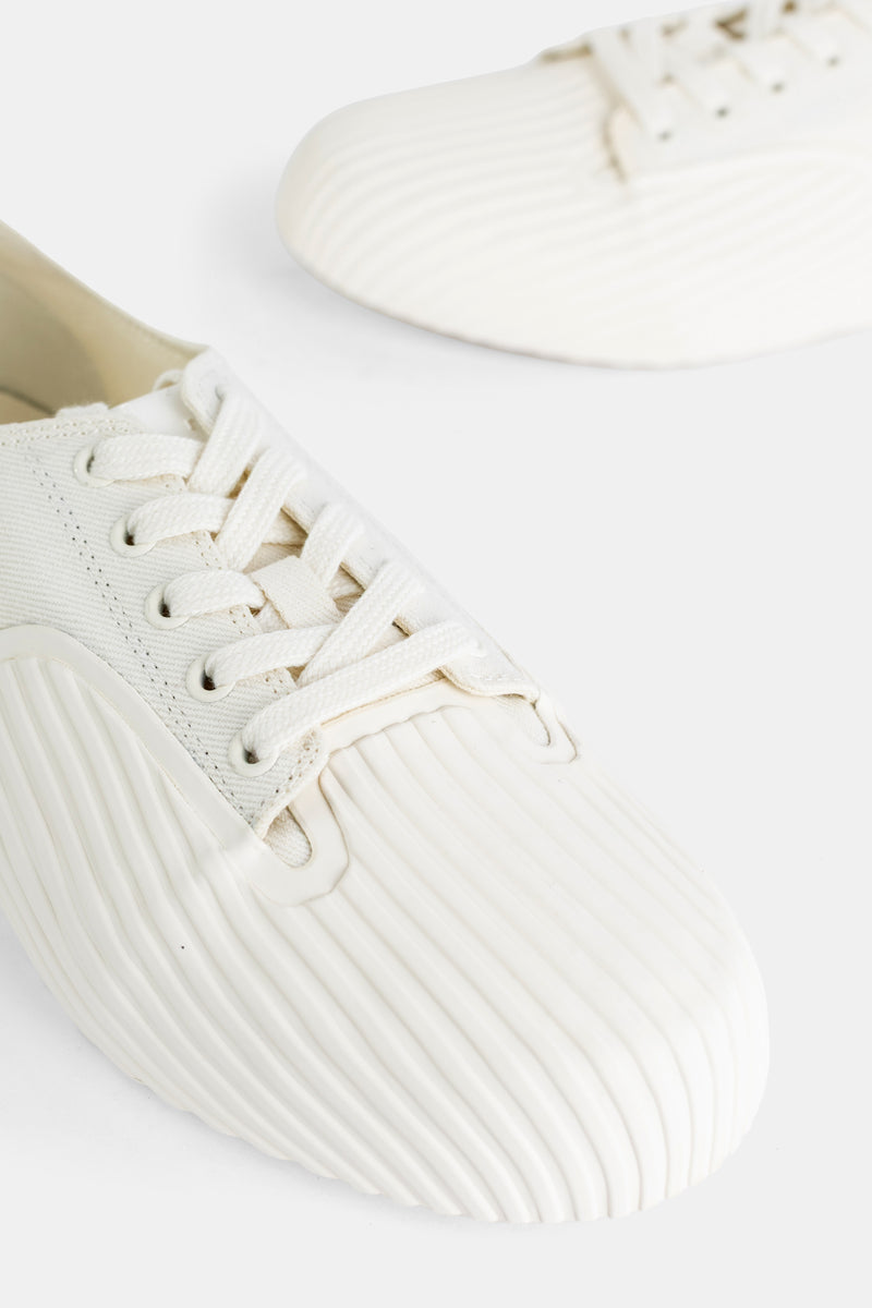 Sneakers Prototype 01 en toile blanche