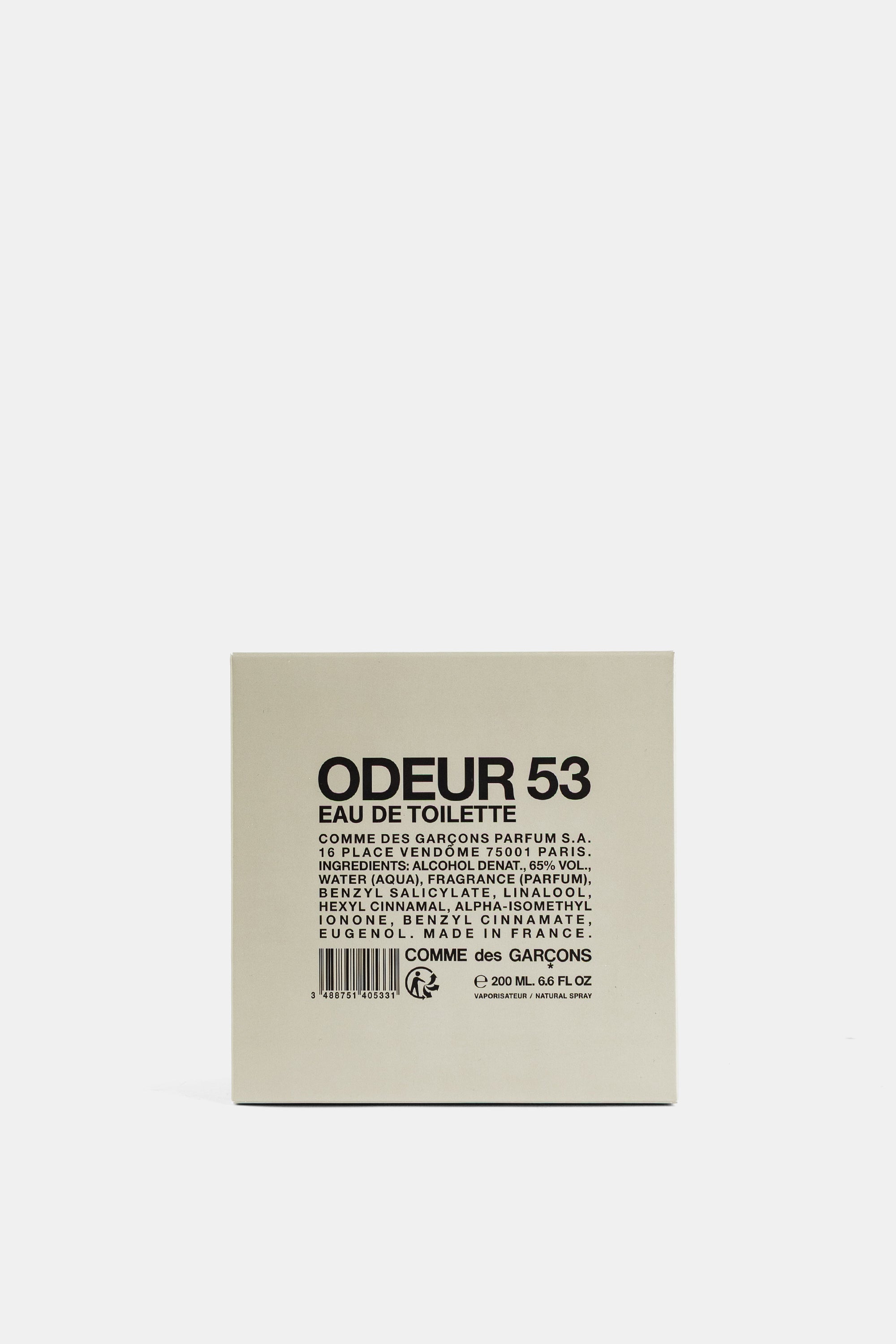 Odeur 53 オードトワレ 200 ml Comme des Garçons Parfums | Actuel B