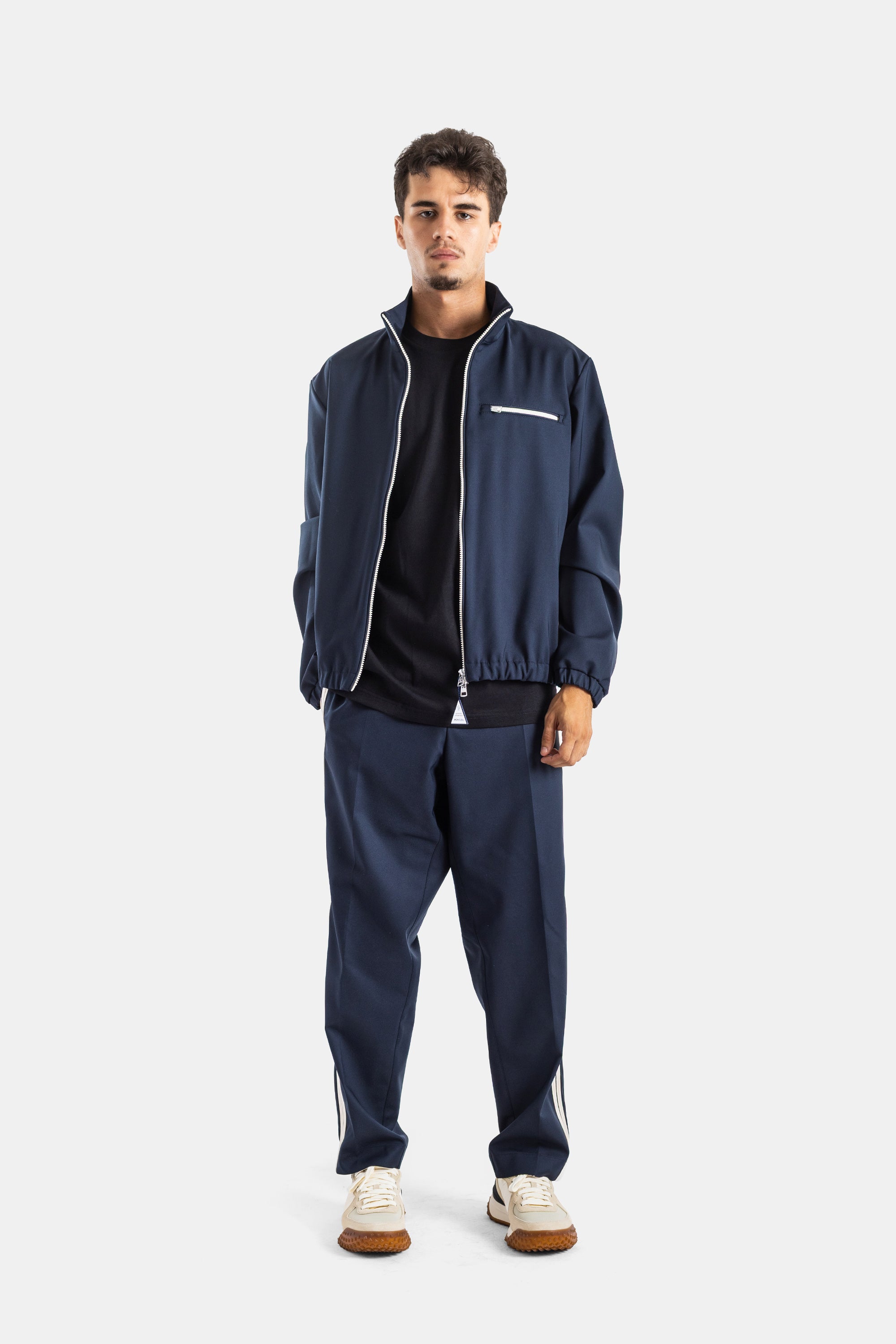 Moncler Roquille 3-in-1 リバーシブル シャツジャケット ネイビー