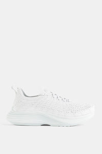 TechLoom Zipline running sneaker blanc fog aqua mist - US 13