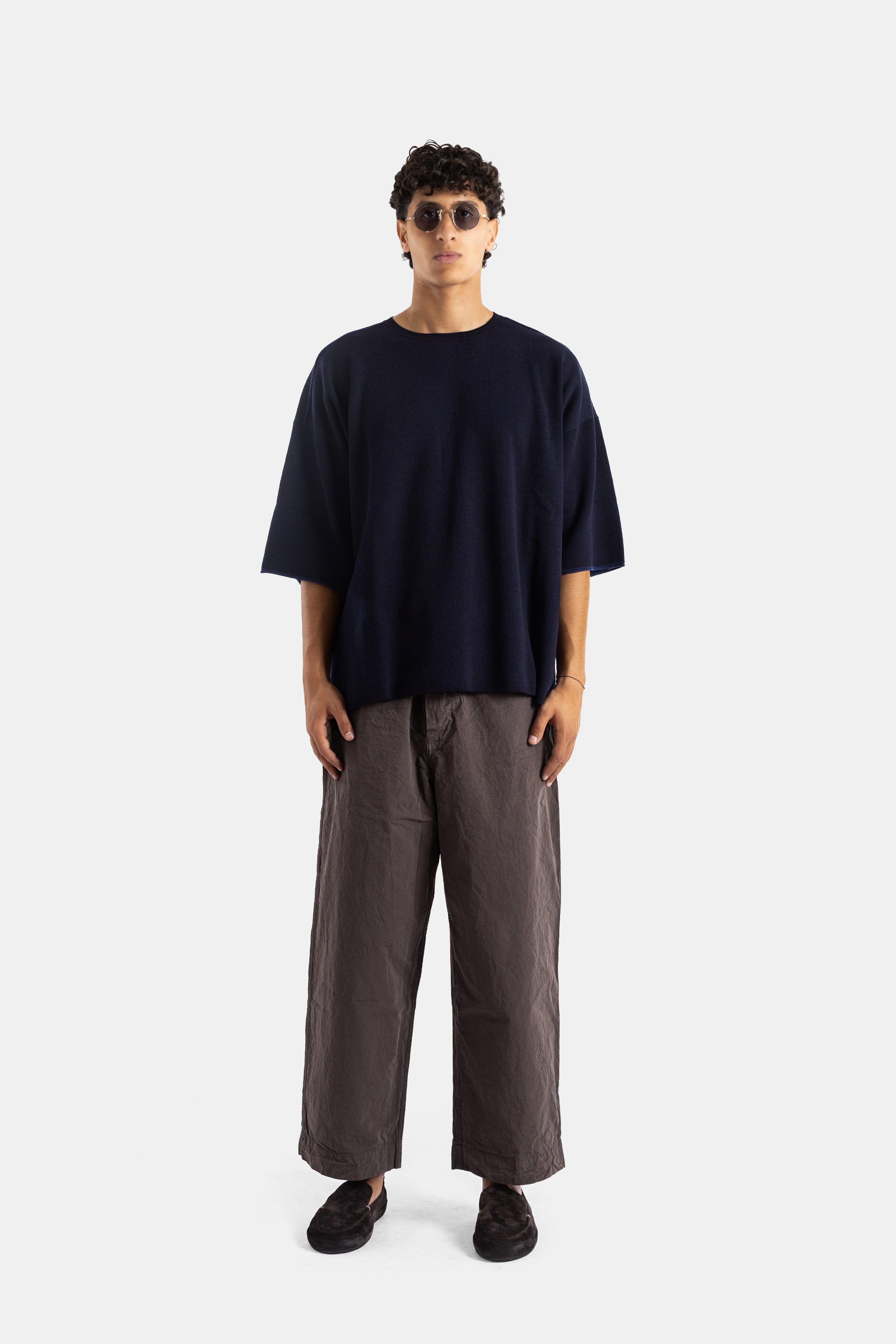 Felix Cotton Heavy Jersey T-shirt Burgundy Casey Casey | Actuel B