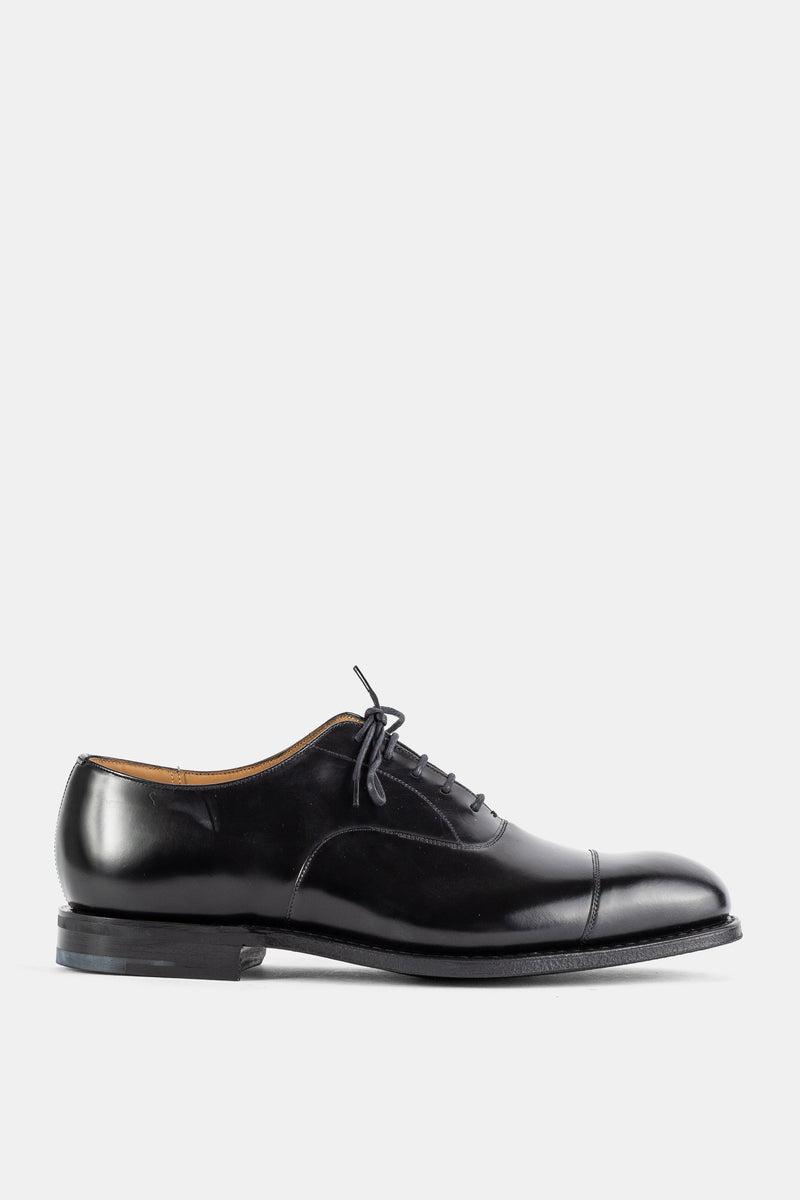 Oxford cap toe en cuir polished binder noir Consul
