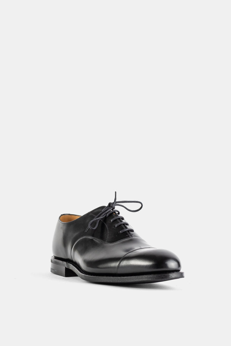 Consul Cap Toe Oxford Polished Binder Leather Black