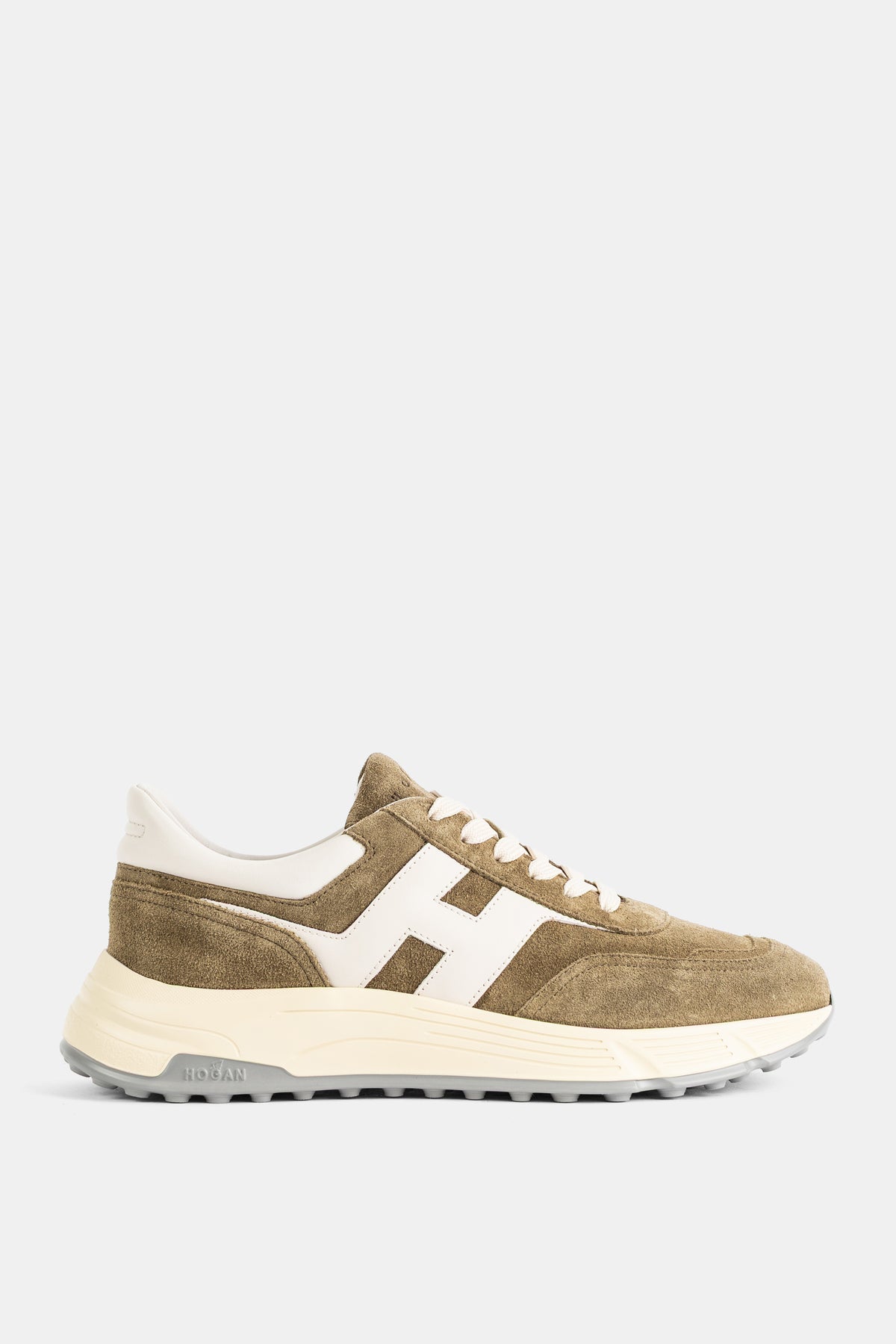 Sneaker H563 Hyperlight en Daim Kaki