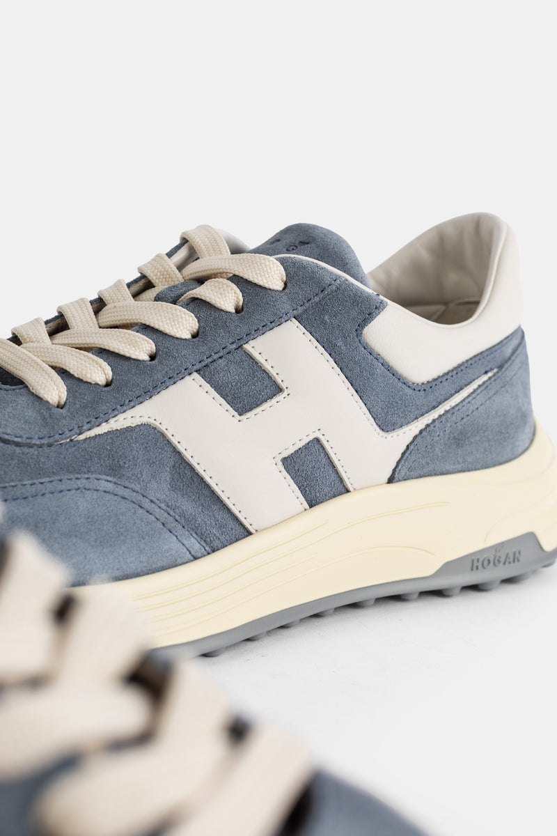 Sneaker H563 Hyperlight en Daim Bleu Gris