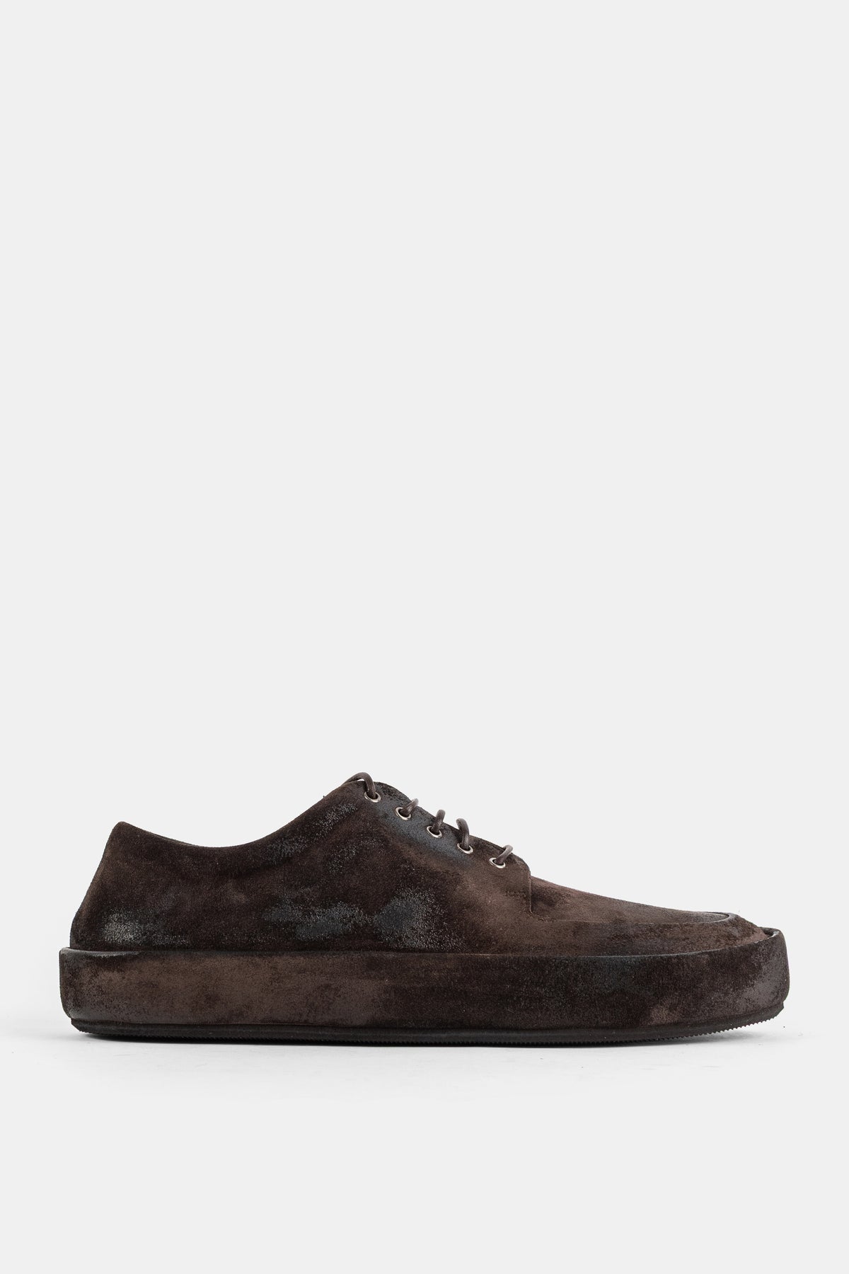 Derbies Cassapelle en suède marron