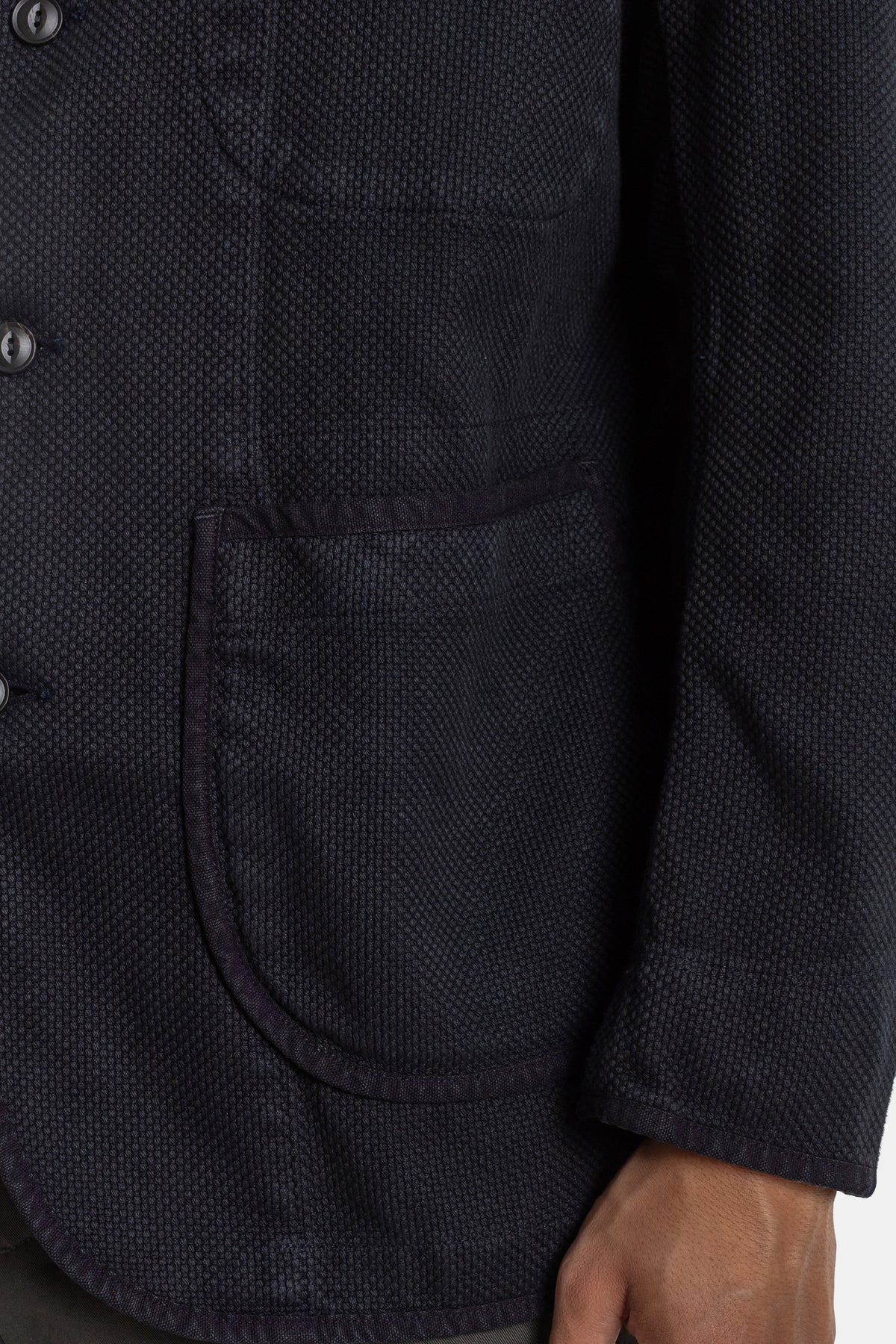 Veste Sashiko Teinture Overdye