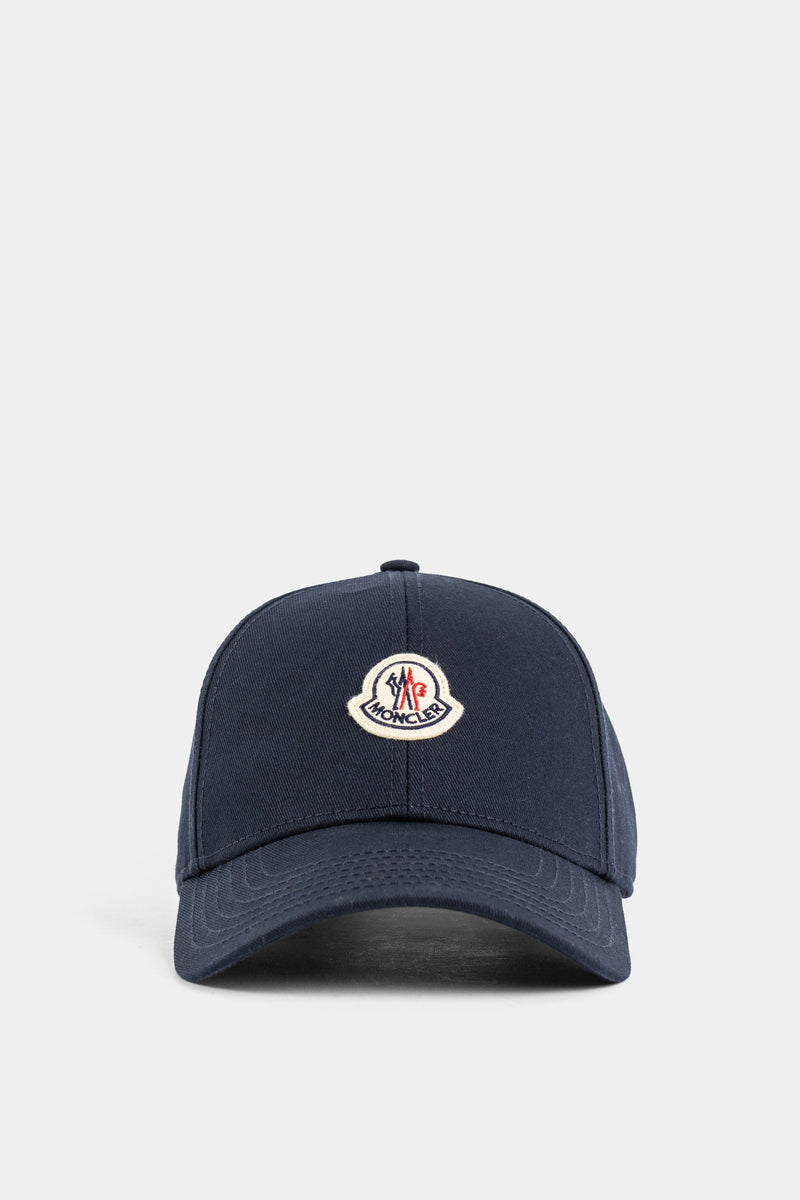 Navy Blue Logo Patch Baseball Cap