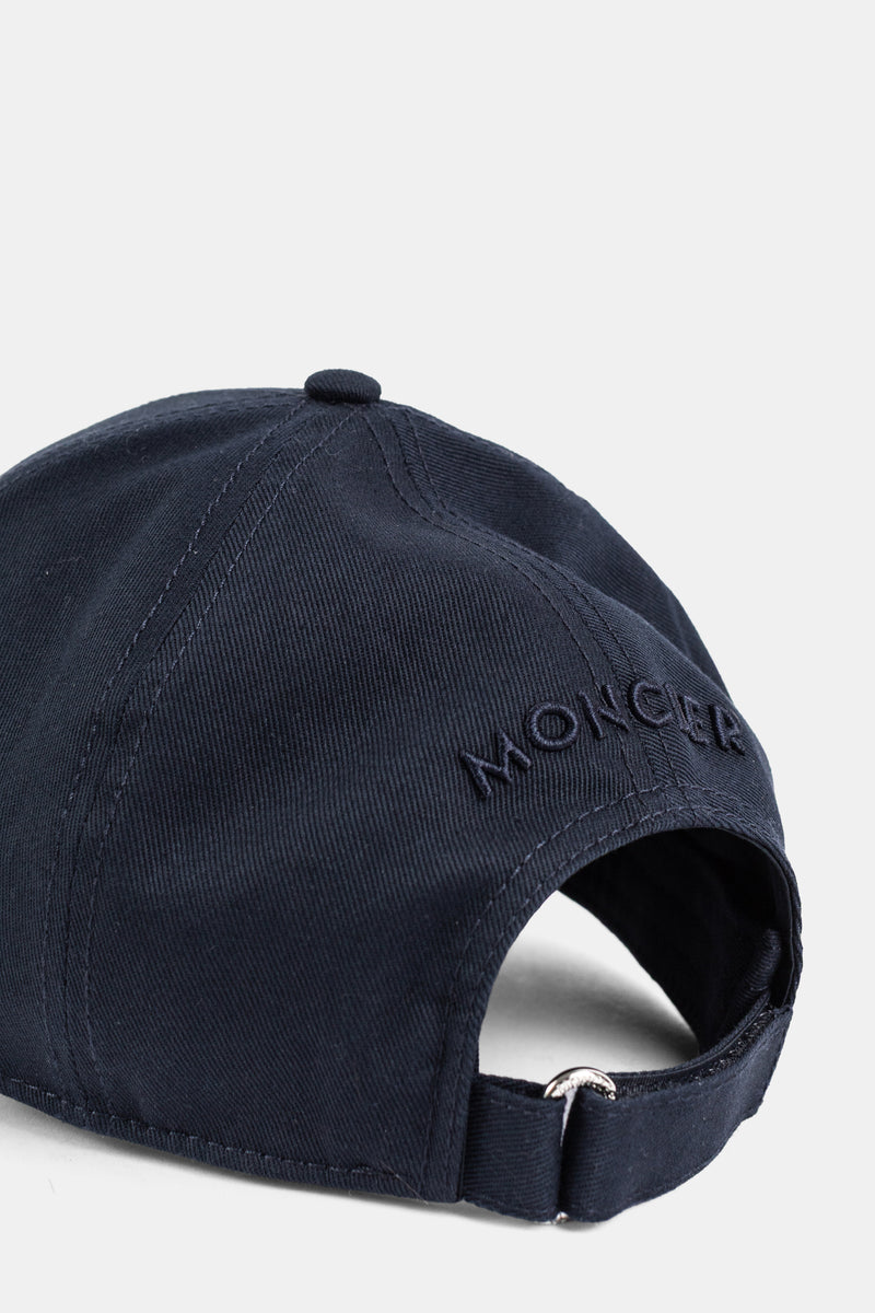 Navy Blue Logo Patch Baseball Cap