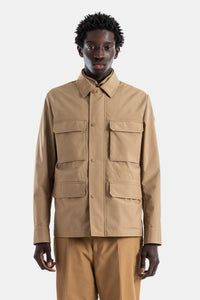Exmoor 3-in-1 nylon field jacket with four pockets in beige - 3