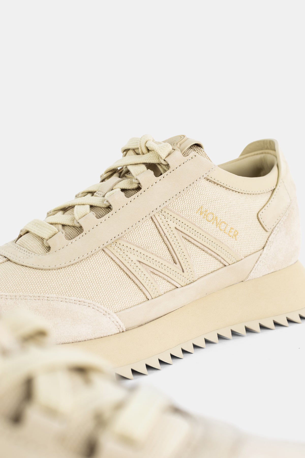 Pacey 2 Retro Runner Sneaker Nylon Suede Sand Beige