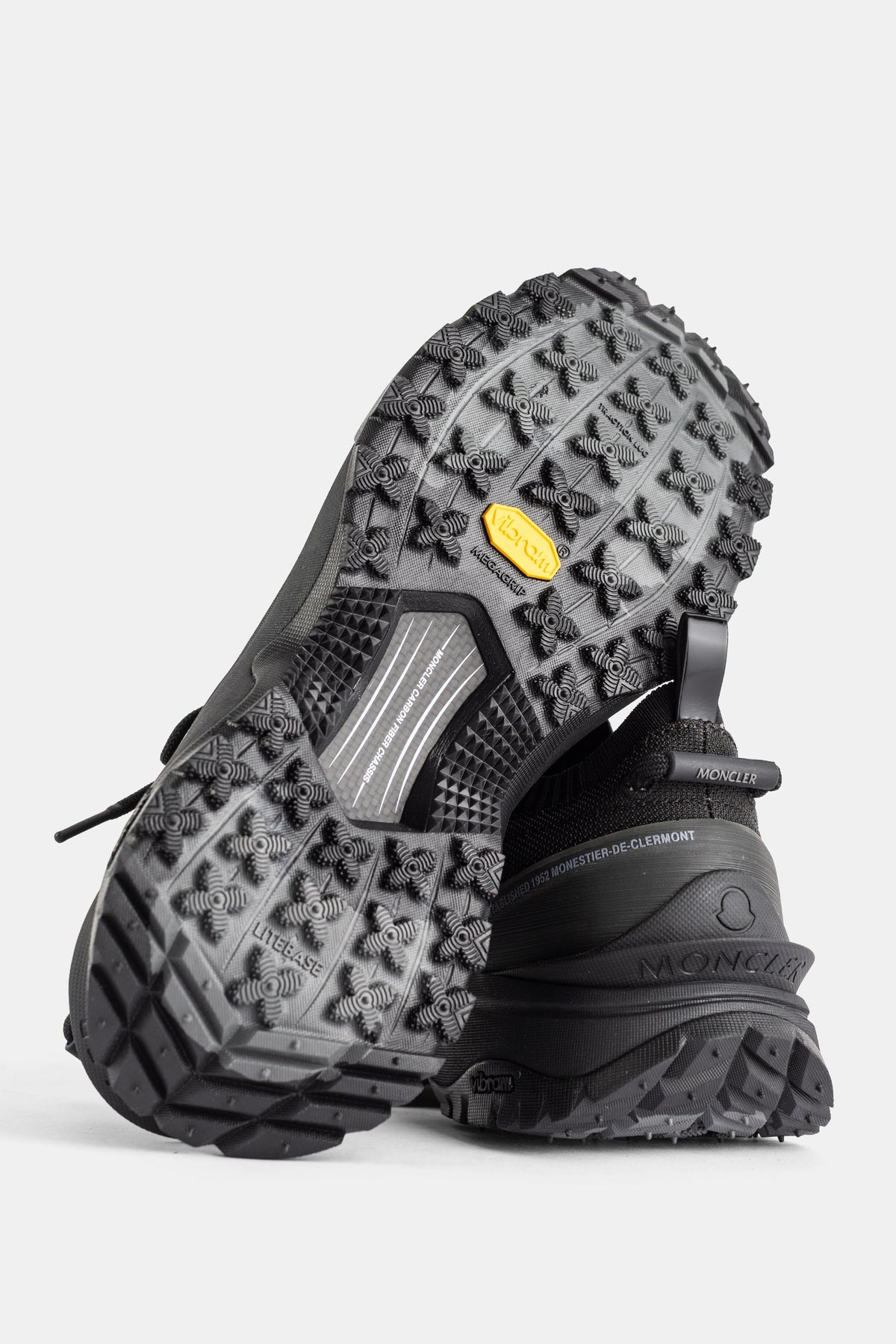Sneaker Trailgrip Lite 3 en knit et nylon noir