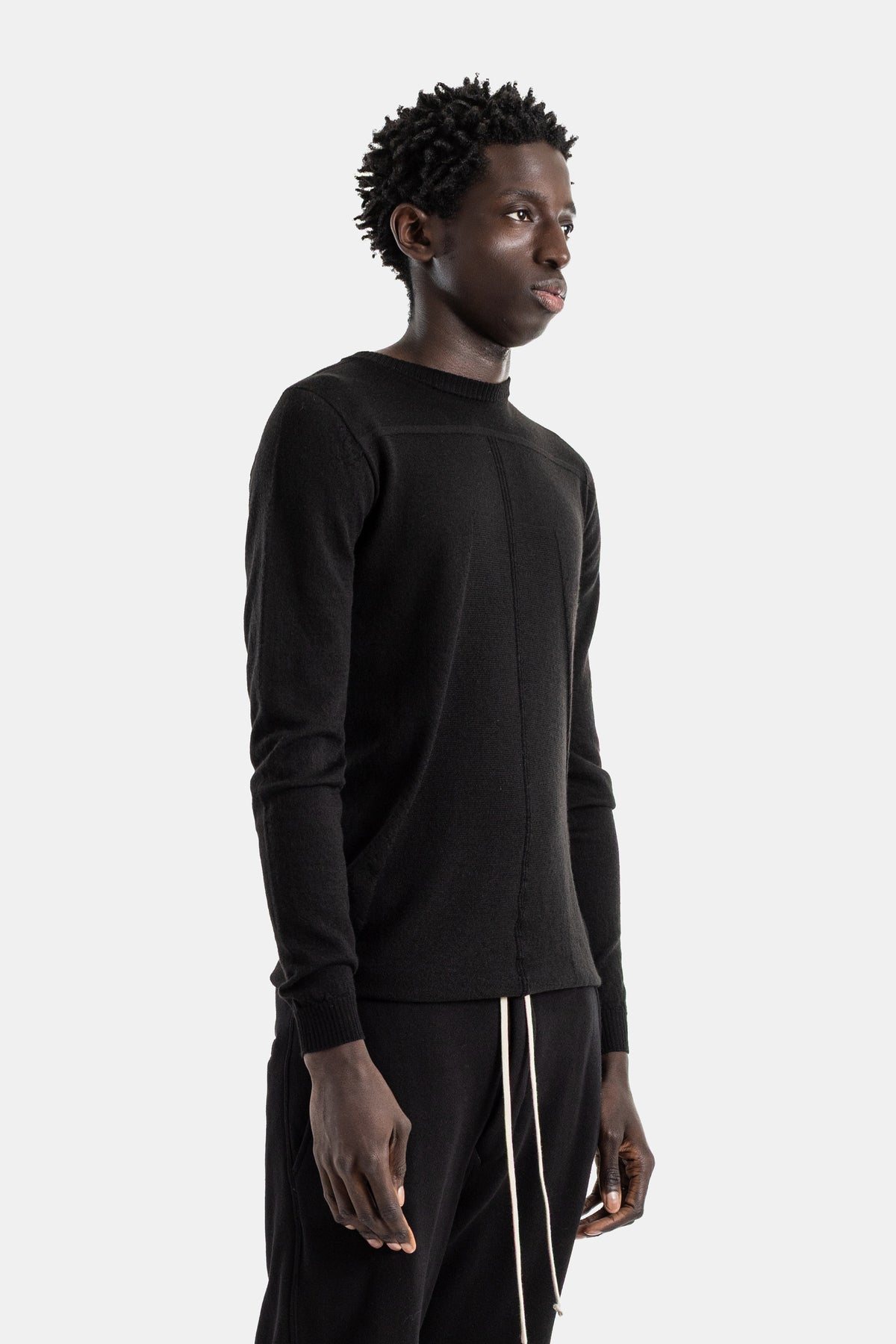Pull Biker Level en Jersey Noir