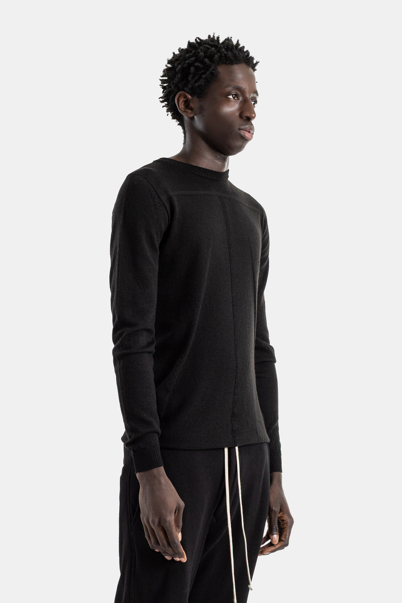 Pull Biker Level en Jersey Noir