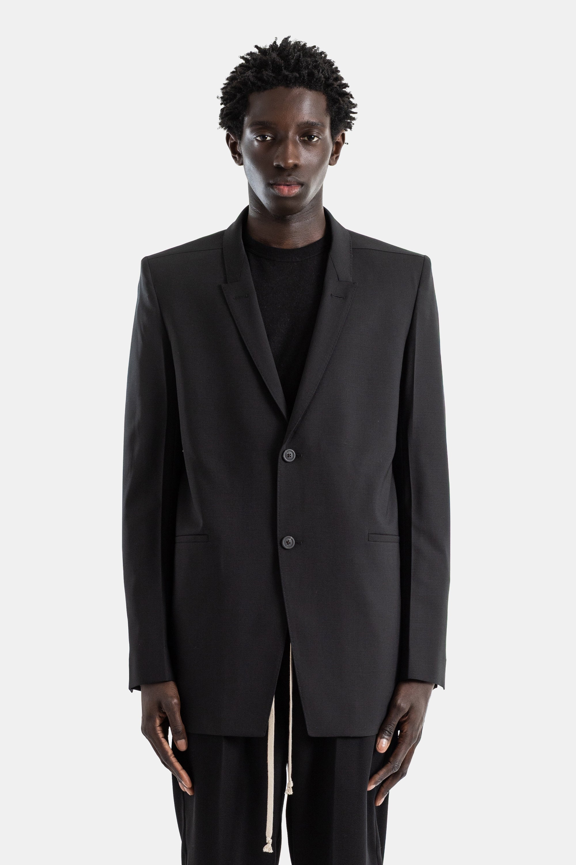 Rick Owens（リック・オウエンス）黒のコンコルディアンテーラード