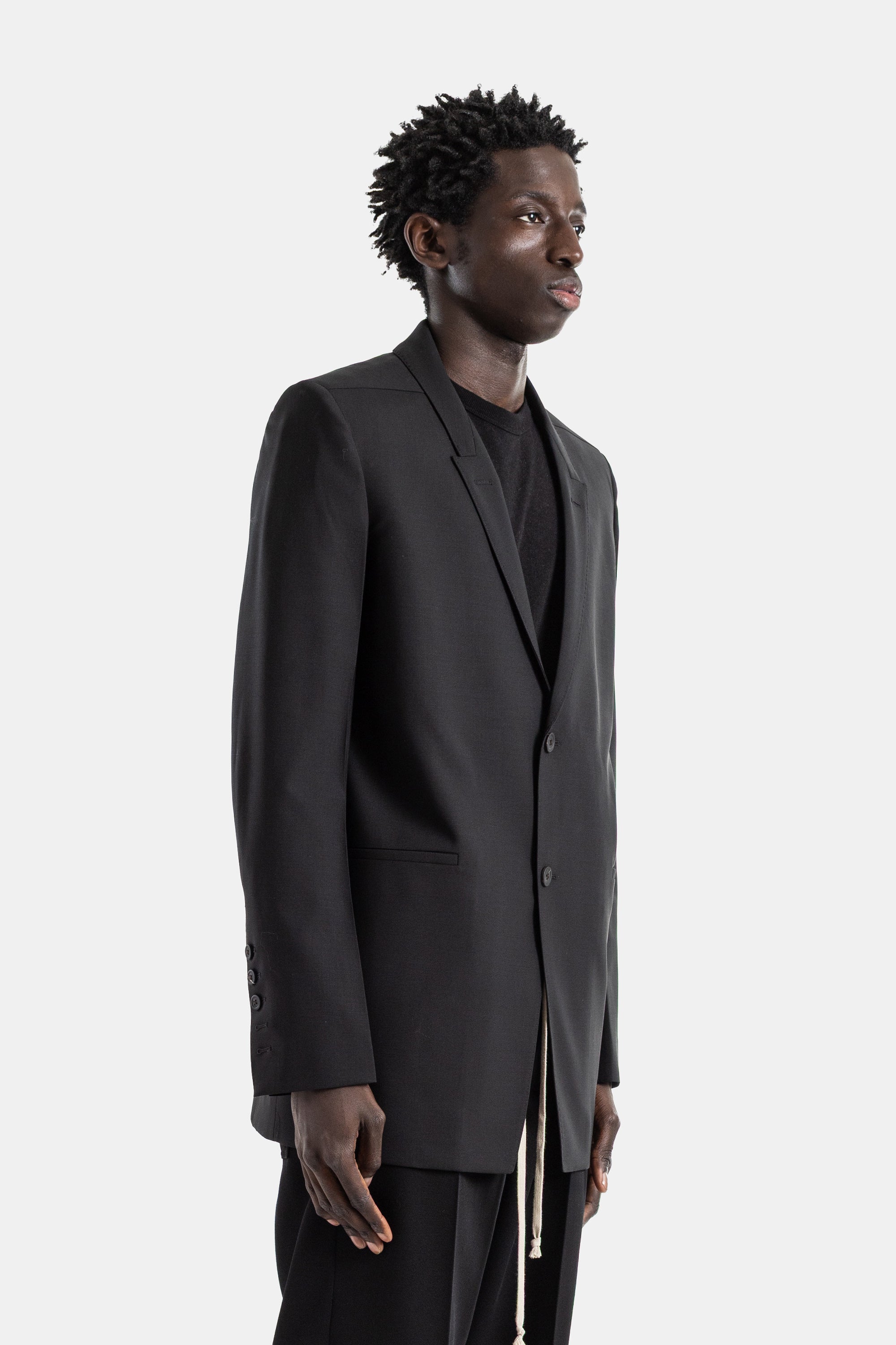 Rick Owens（リック・オウエンス）黒のコンコルディアンテーラード