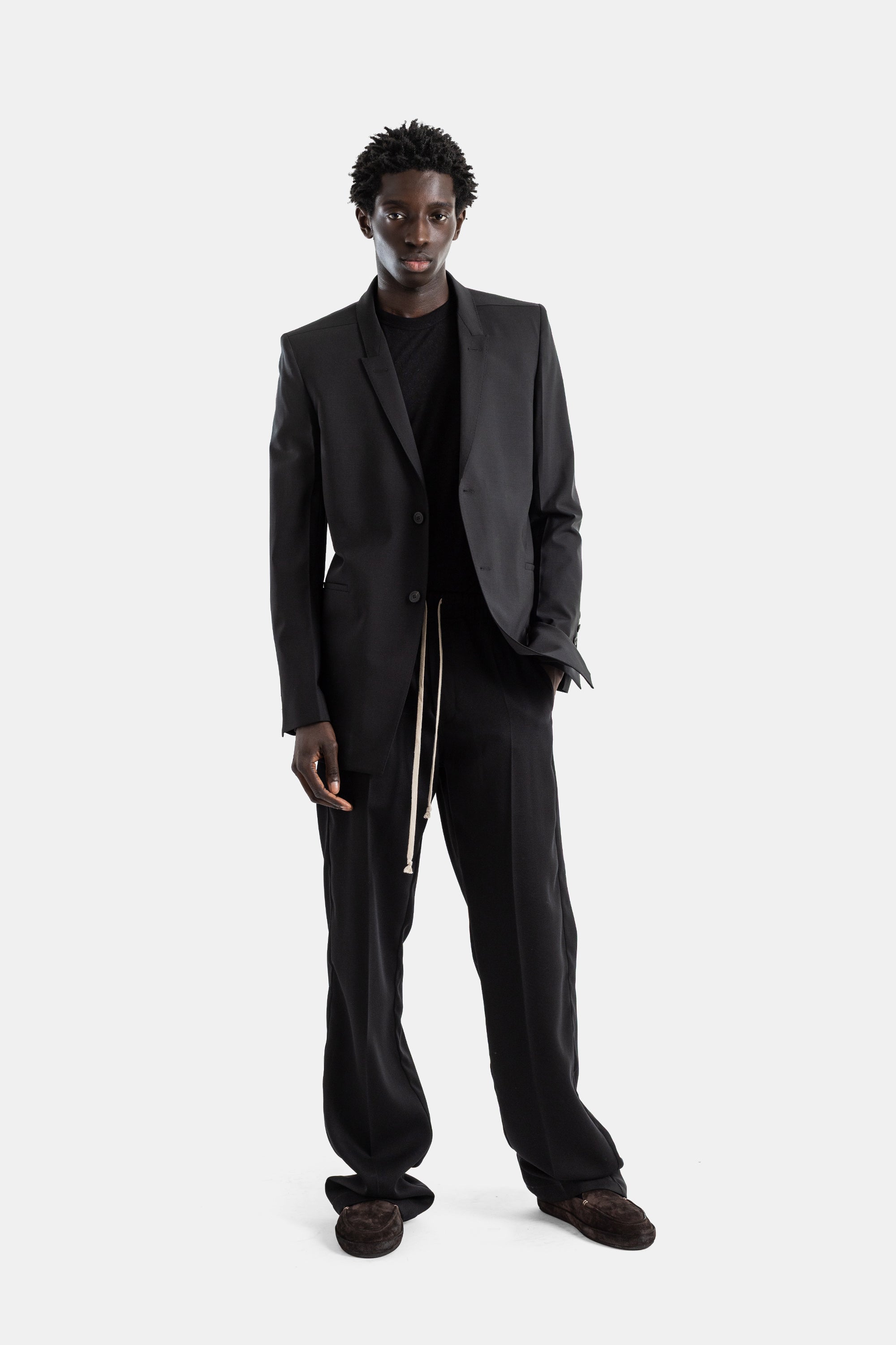 Rick Owens（リック・オウエンス）黒のコンコルディアンテーラード