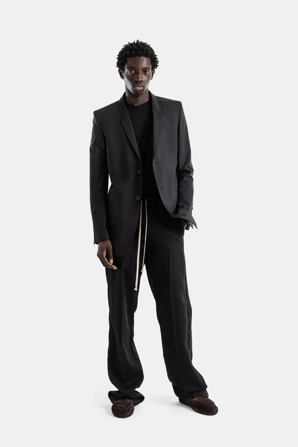 Rick Owens（リック・オウエンス）黒のコンコルディアンテーラード 