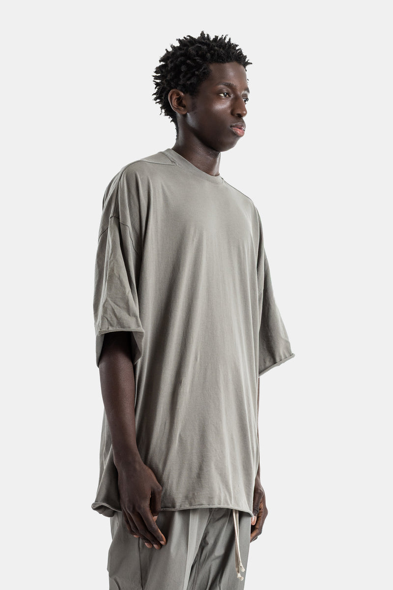 T-shirt oversize Tommy T en jersey de coton gris dust