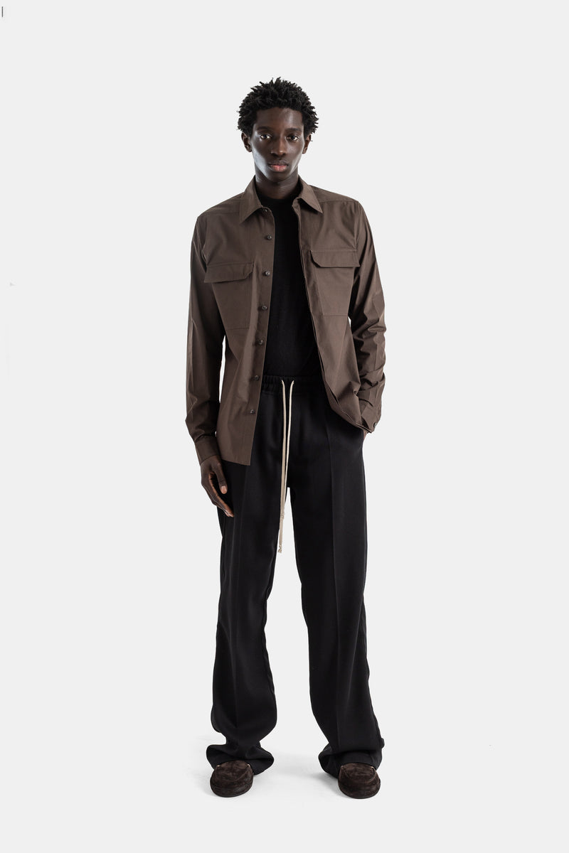 Chemise de travail à manches longues Work Shirt marron dark dust