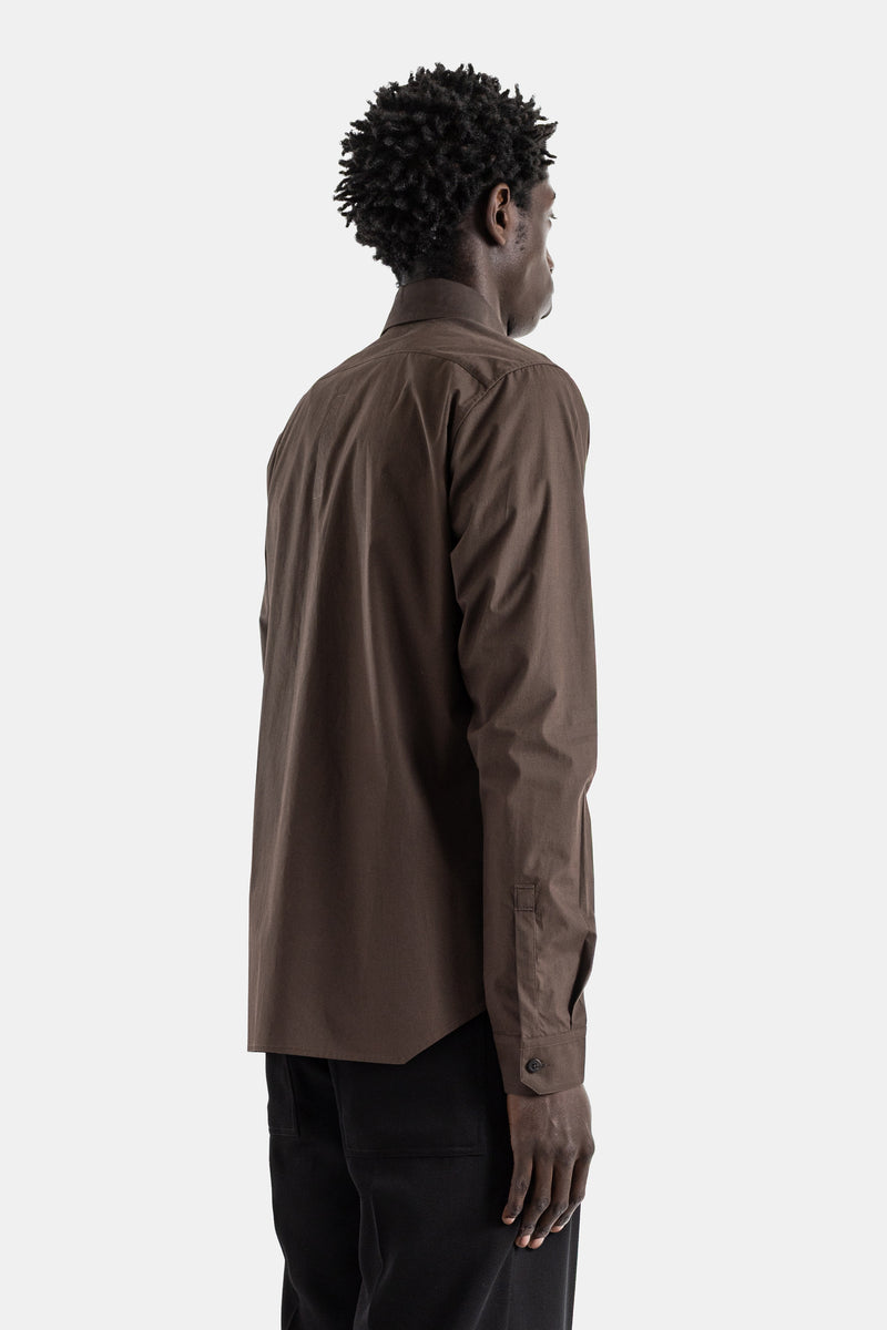 Chemise de travail à manches longues Work Shirt marron dark dust