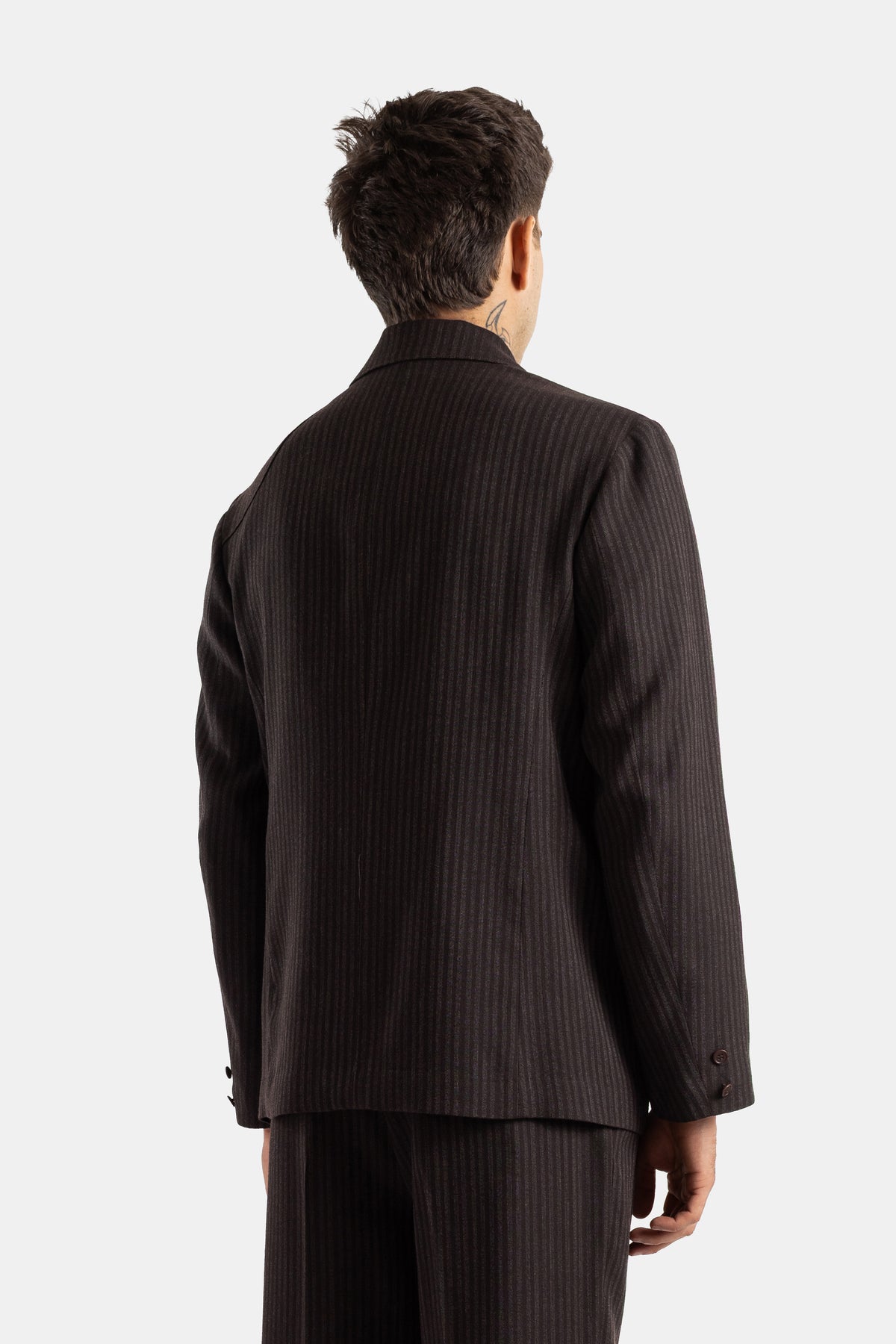 Veste Lot.331 double boutonnage facteur américain brun