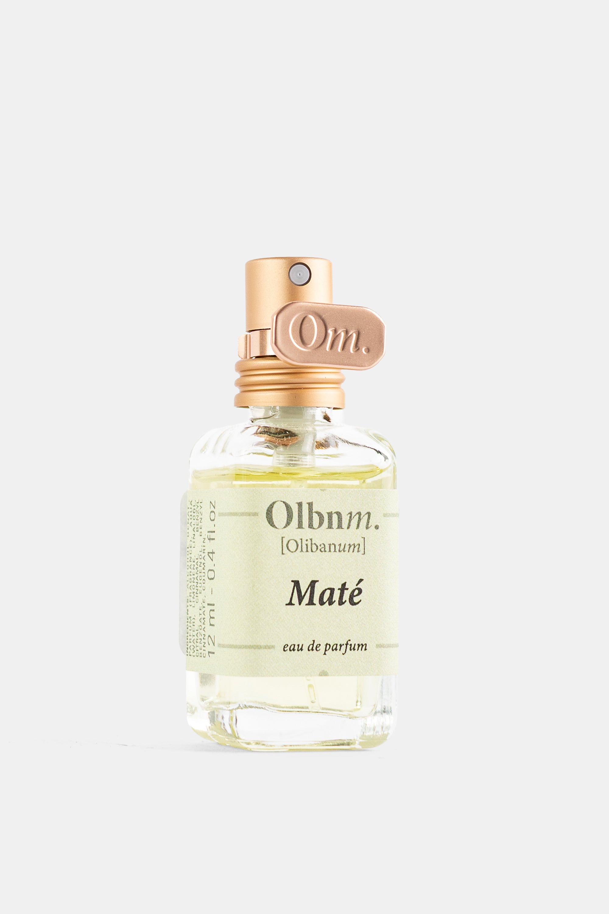 マテ オードパルファム 12 ml オリバナム | アクチュエルB – Actuel B
