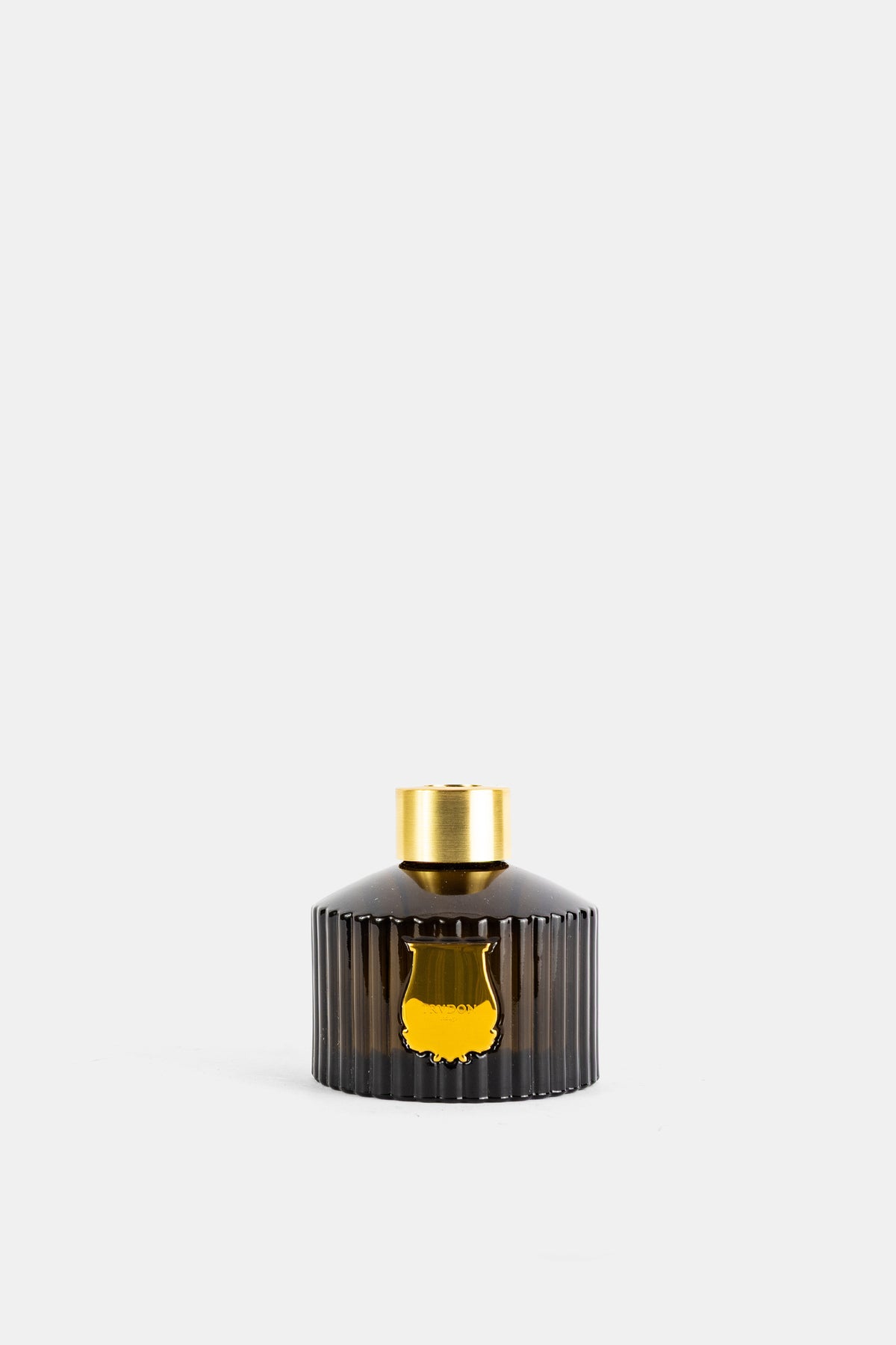 Trudon Gabriel diffuser 350ml ribbed glass Yakusugi color brushed gold brass collar luxury home fragrance