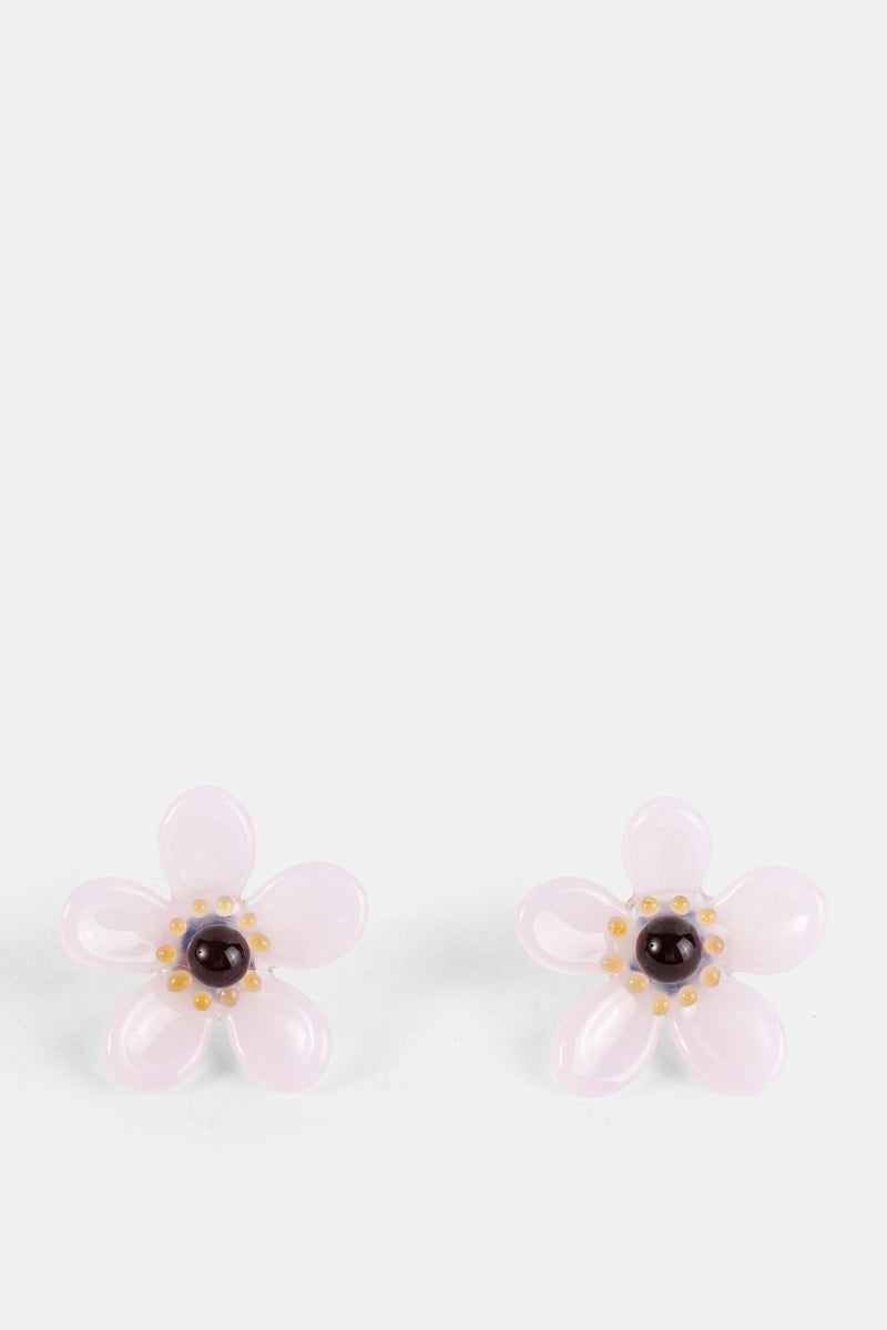 Boucles d'oreilles Bloom rose