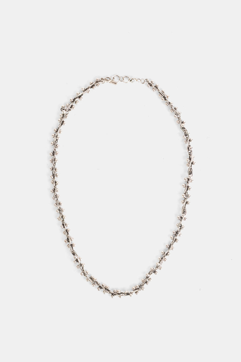 Collier Petit Garri Trap en argent à perles