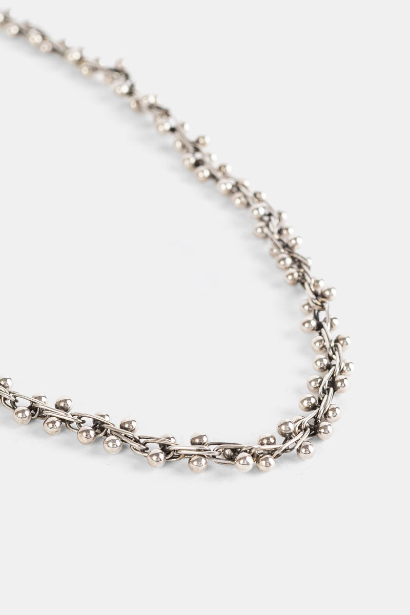 Collier Petit Garri Trap en argent à perles