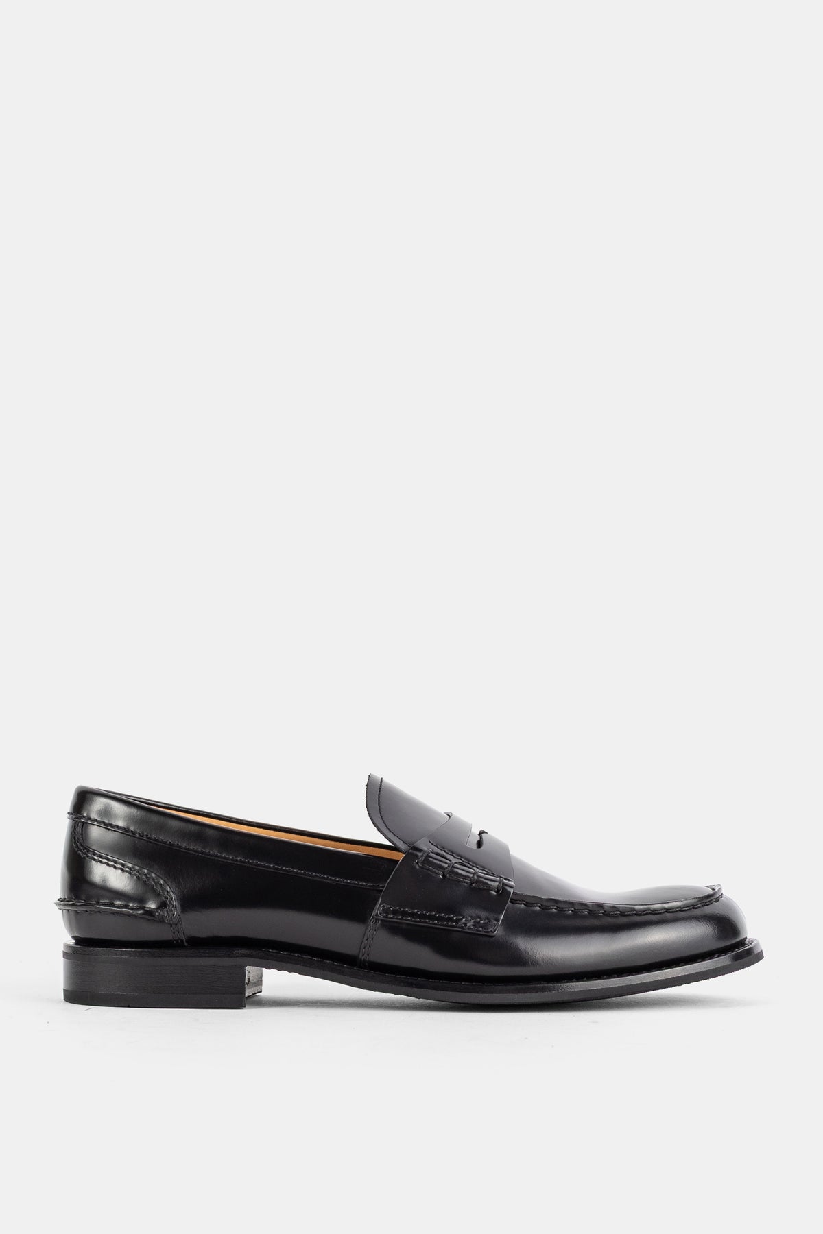 Mocassins Pembrey en cuir noir