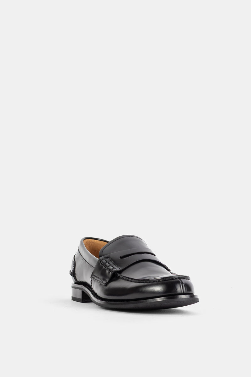 Mocassins Pembrey en cuir noir
