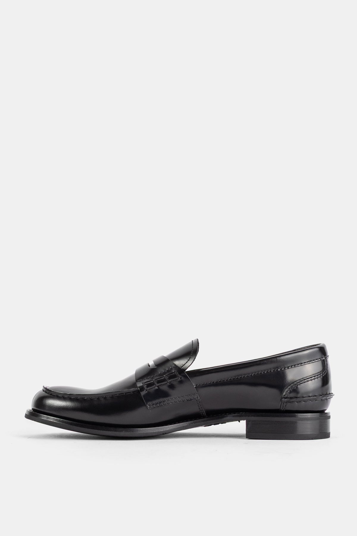 Mocassins Pembrey en cuir noir