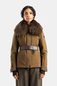 Skijacke Vizelles mit Shearling-Kragen - 0