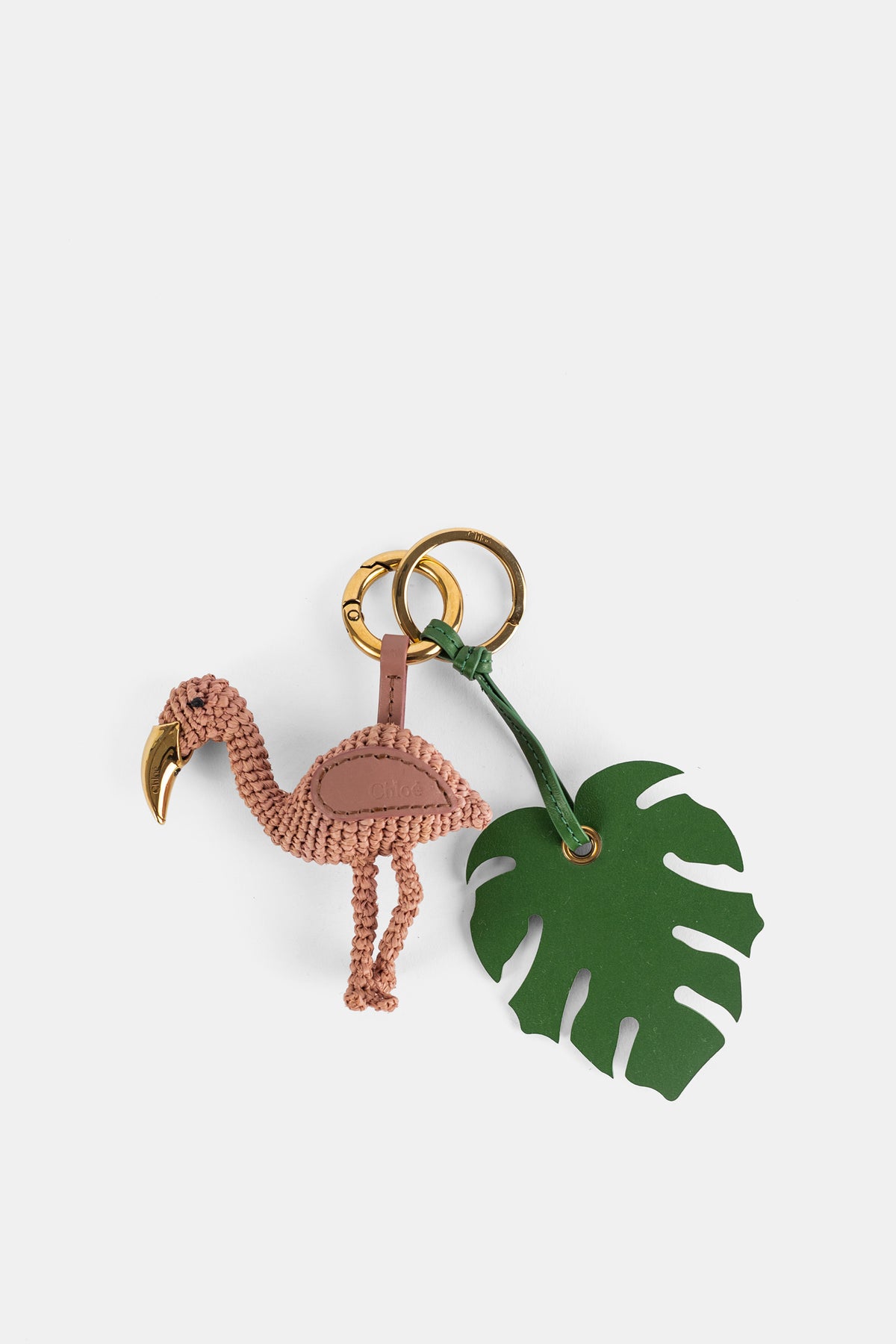 Porte-clés Chloé Symbols flamant Rose ballet